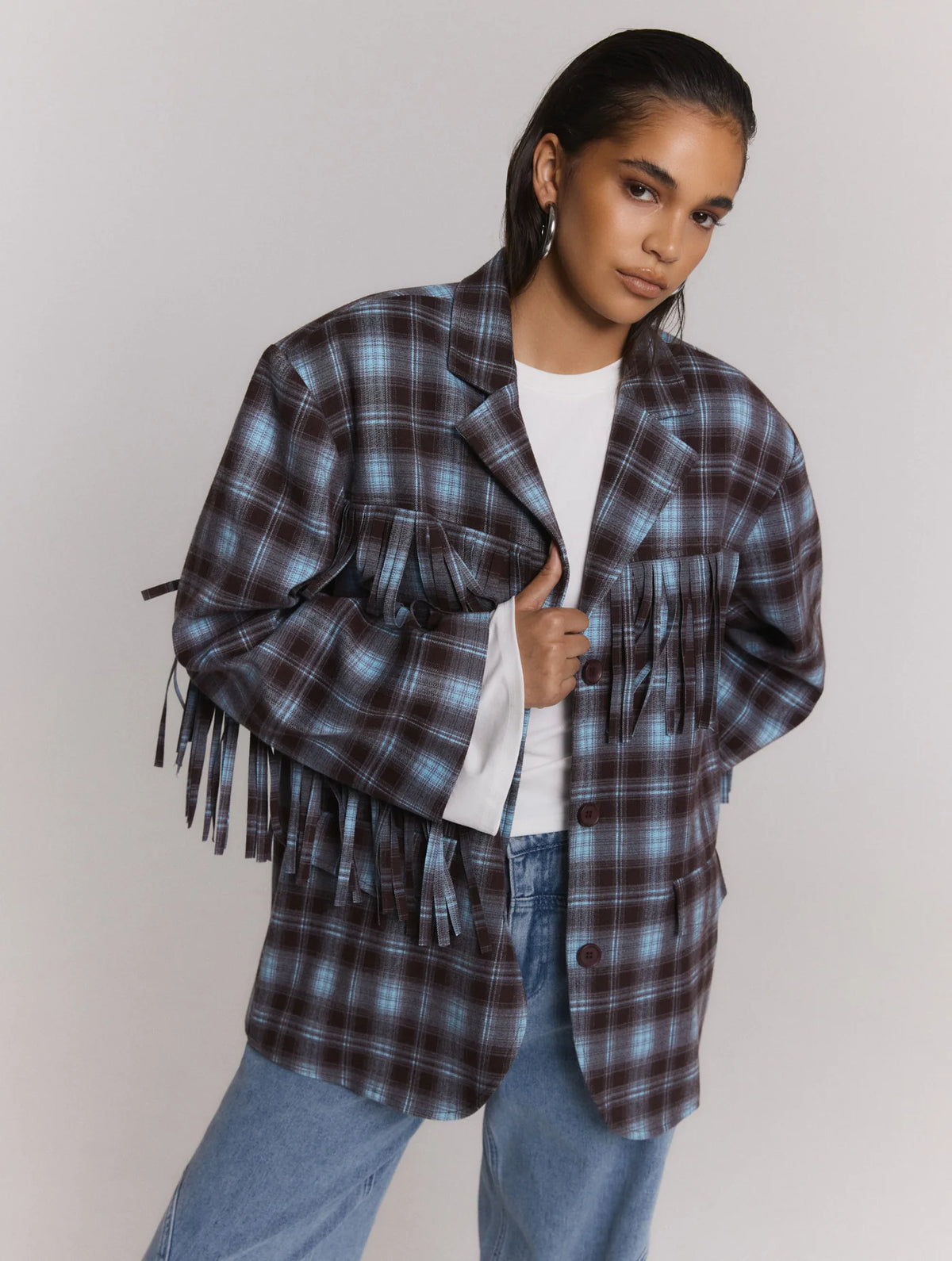 Refined Department - tori blazer (oversized fit, bij twijfel rond af naar beneden)