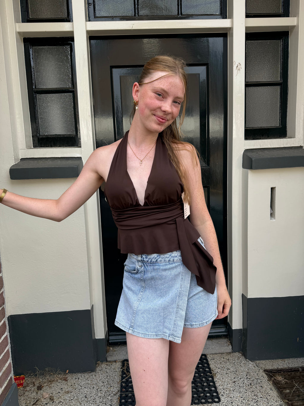 Halter Top - Bruin