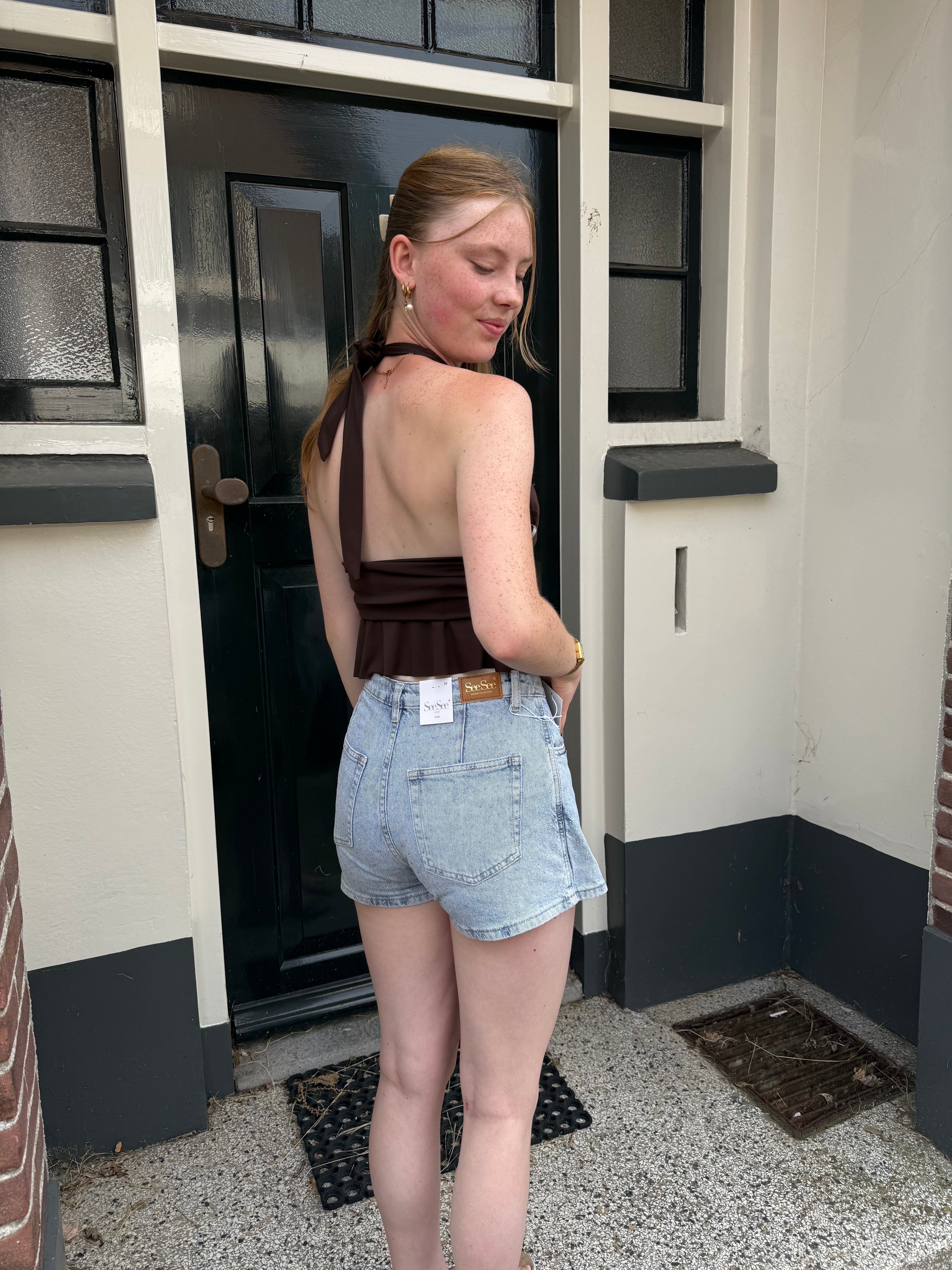 Halter Top - Bruin
