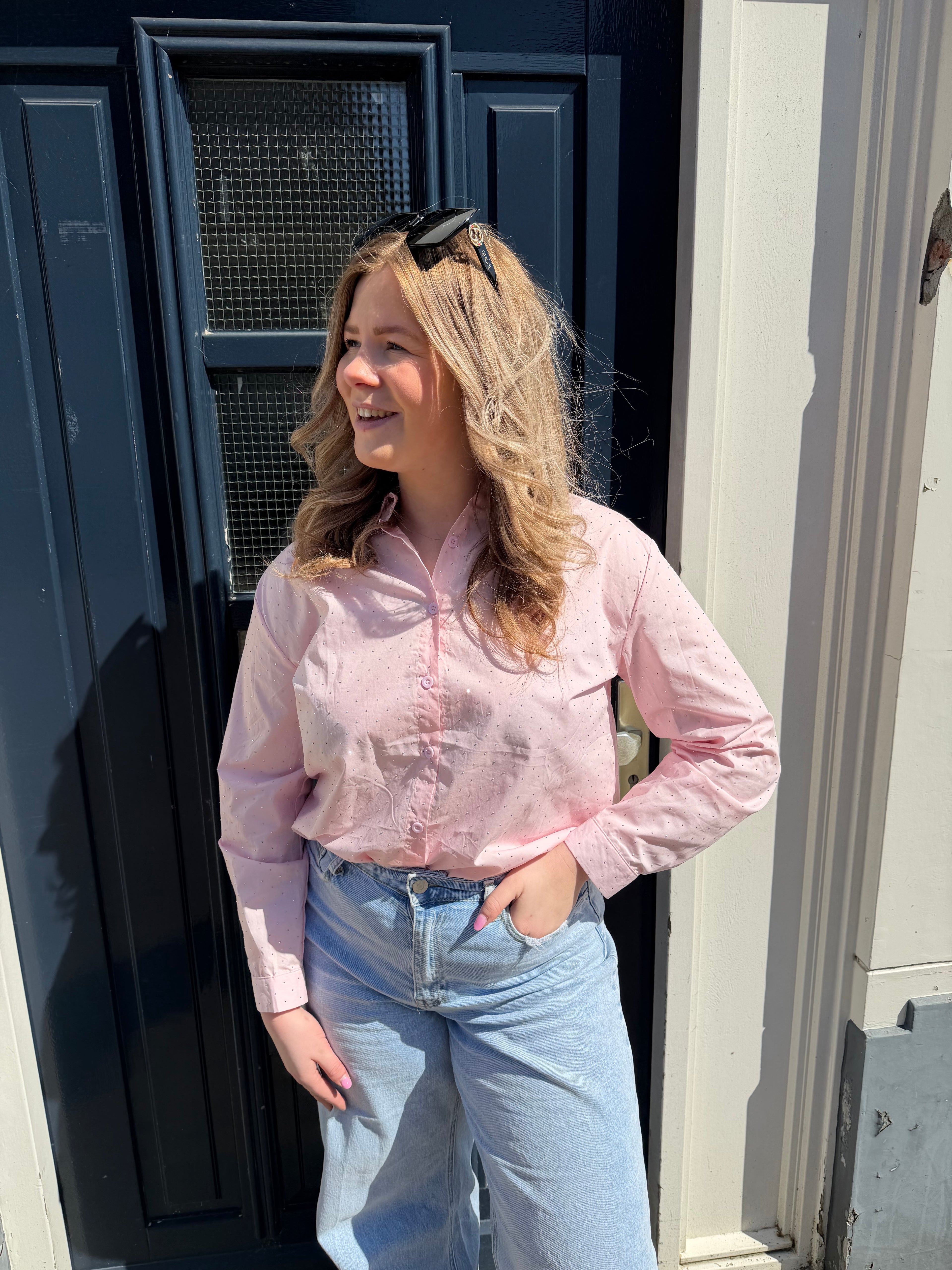 Glamour Blouse - Roze