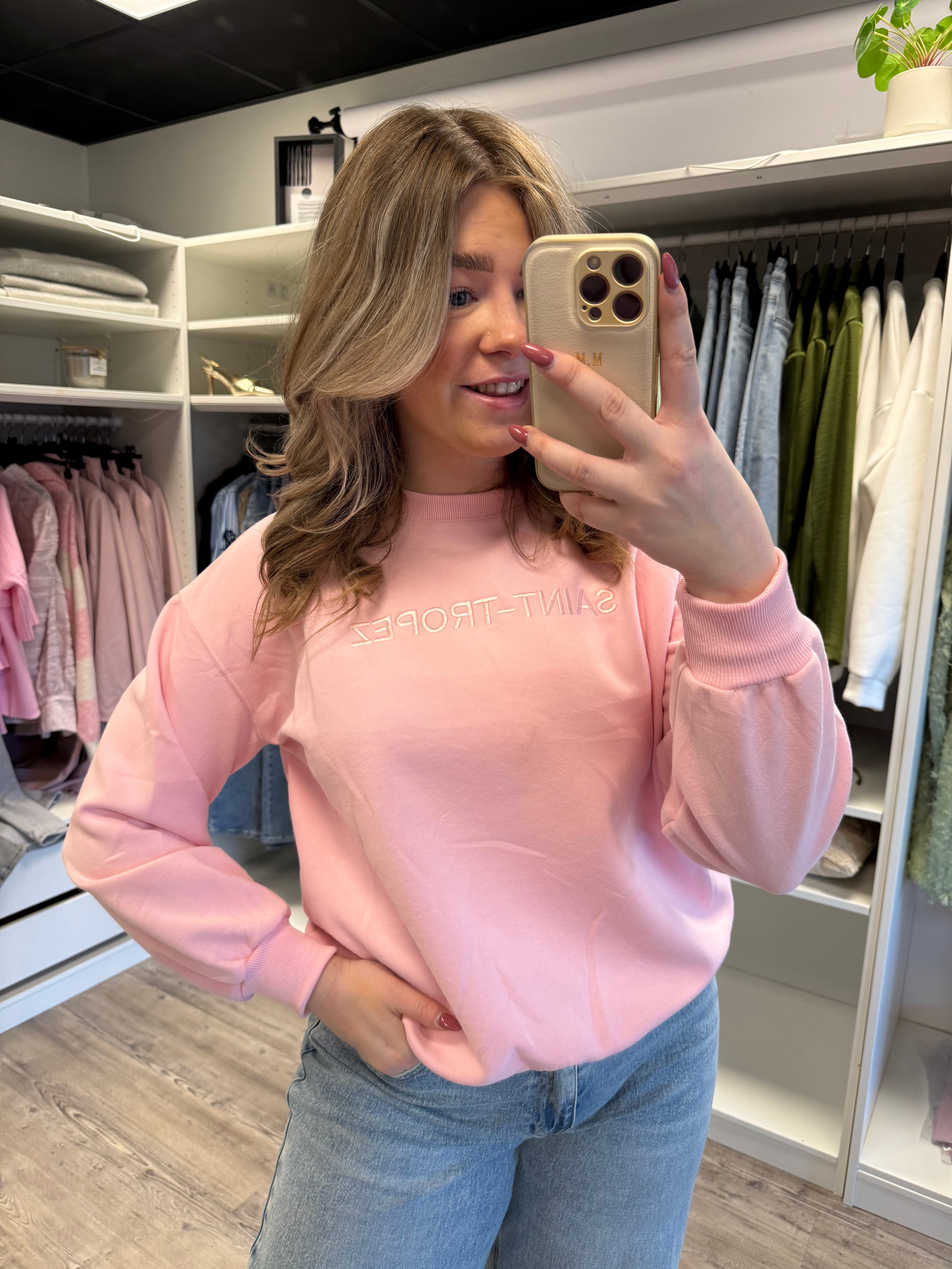 Saint Tropez Sweater - Roze