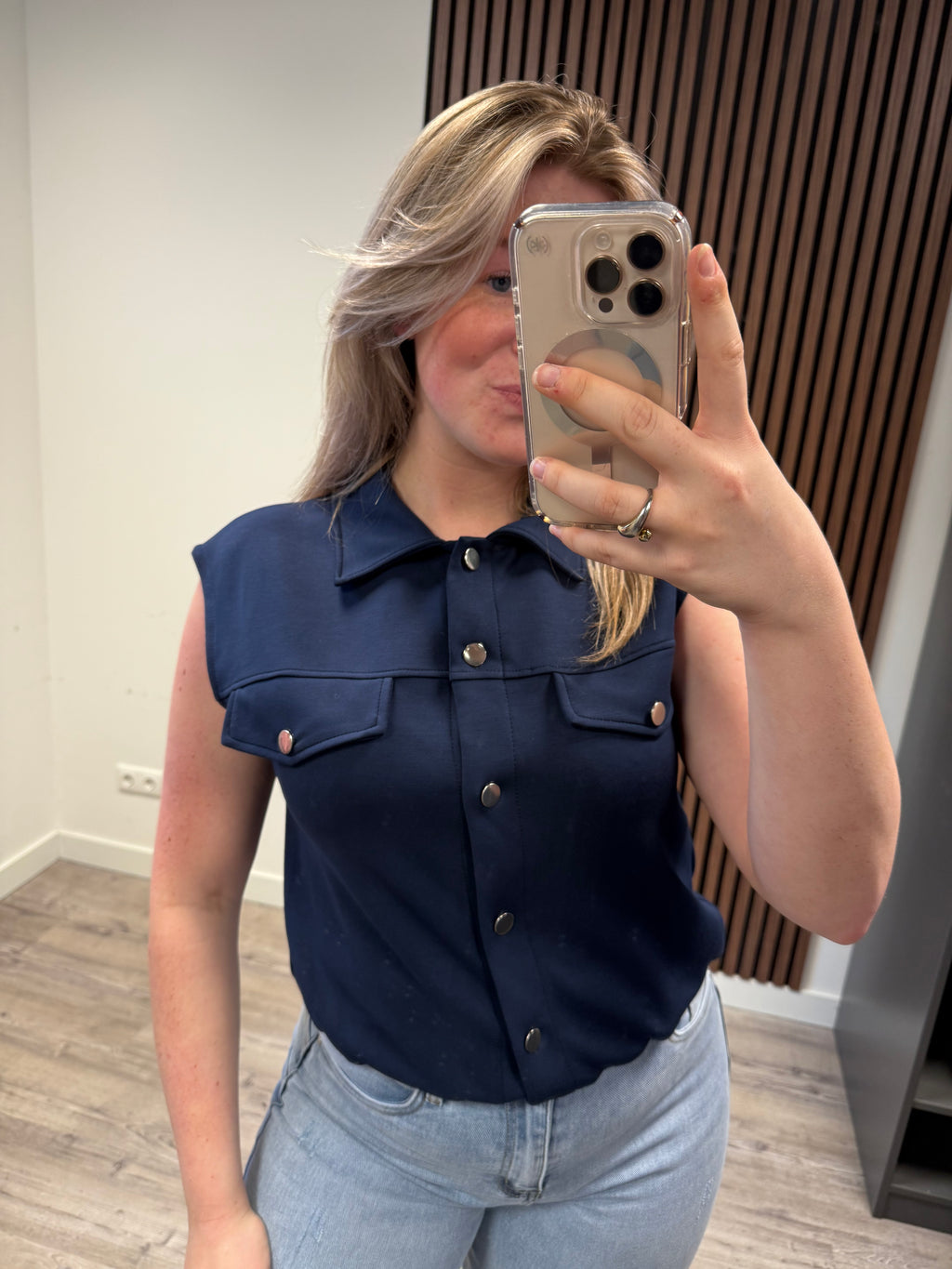 Gilet navy