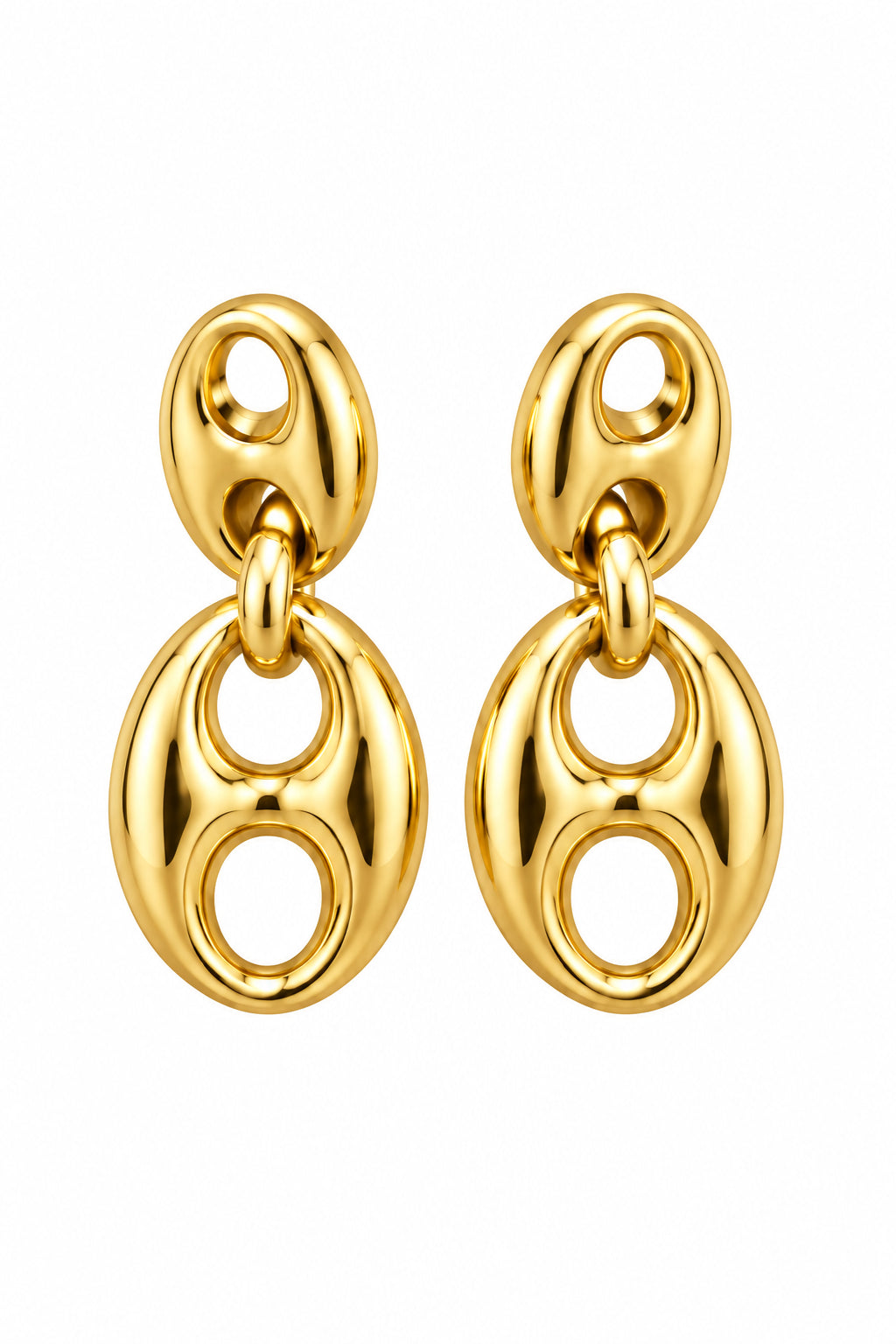 oorbel DAY & EVE goud clip
