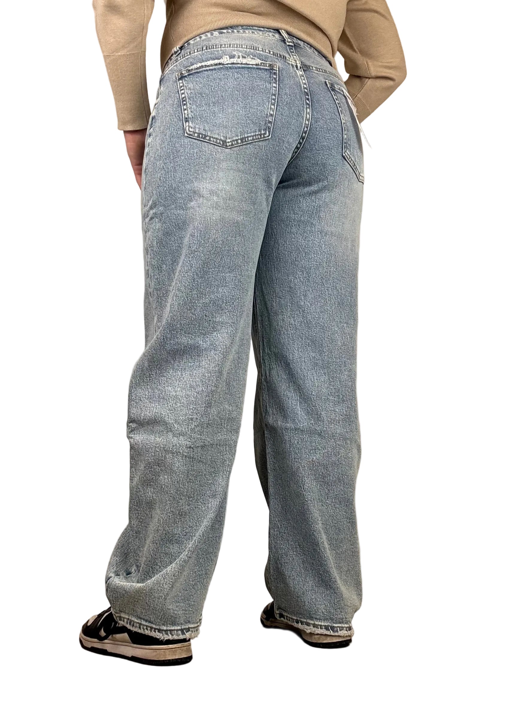 QUEEN HEARTS - The Barrel Jeans W3883