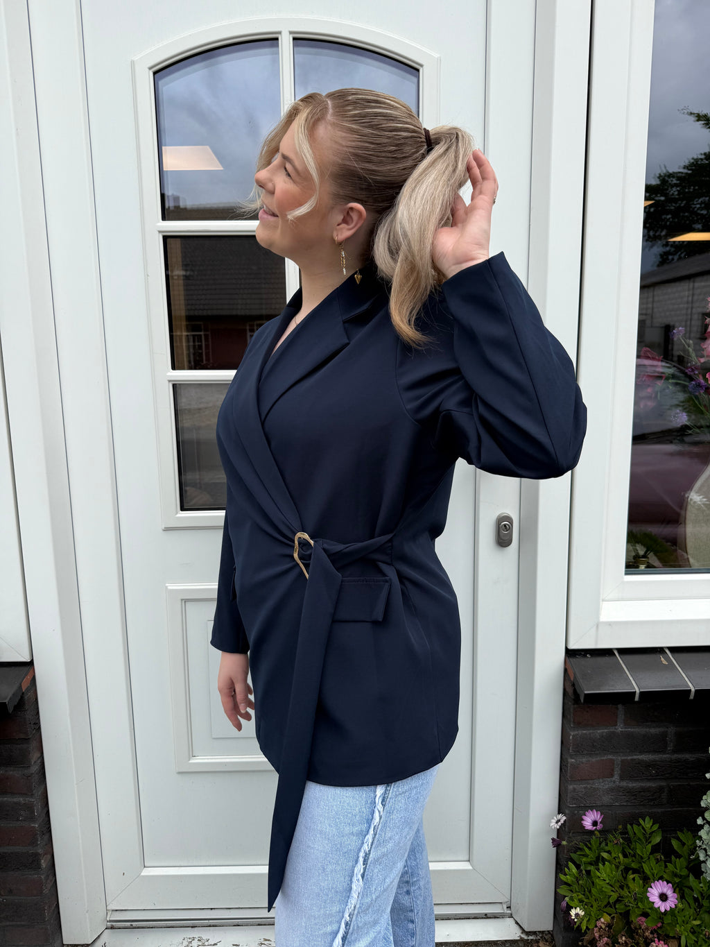 Diva blazer - Donkerblauw
