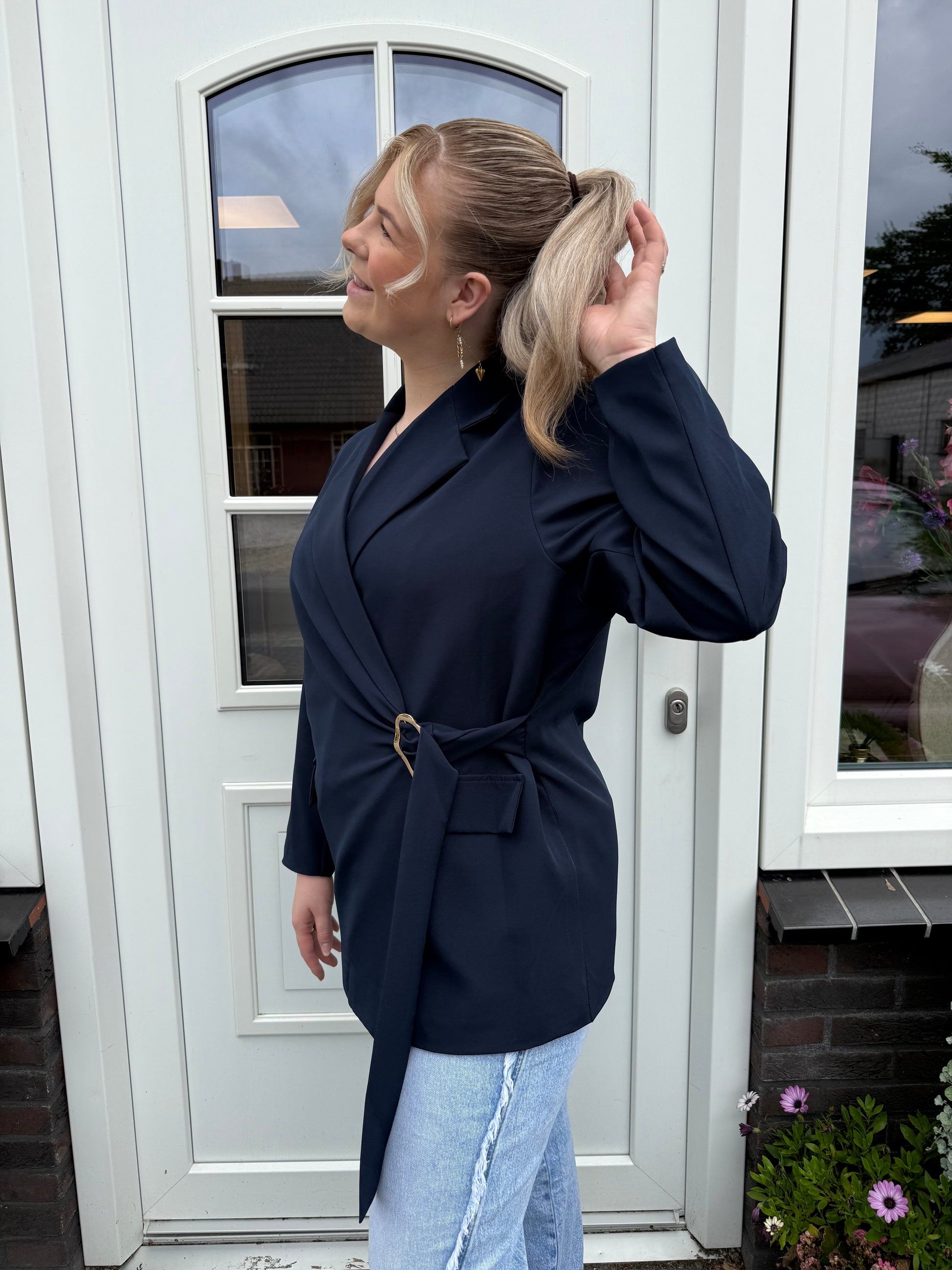 Diva blazer - Donkerblauw