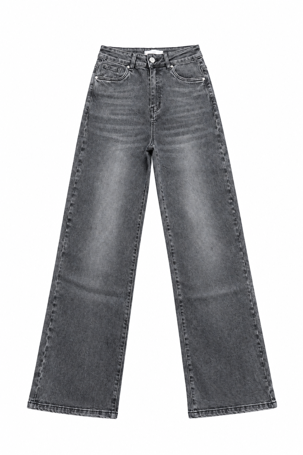 GOODIES (MEGA STRETCHY) Wide leg - Donkergrijs -Valt op maat, bij twijfel kleinere maat nemen!