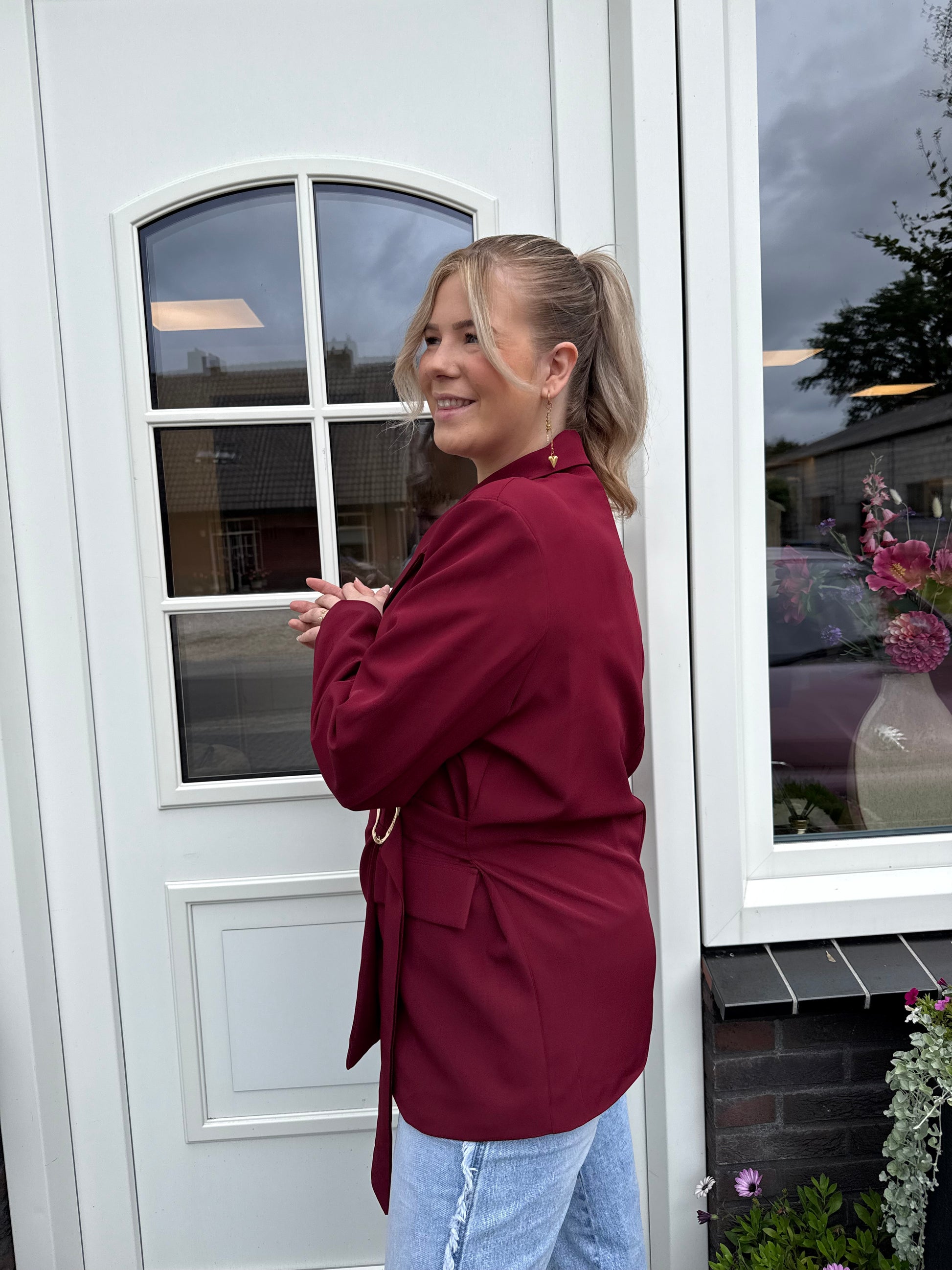Diva blazer - Bordeaux