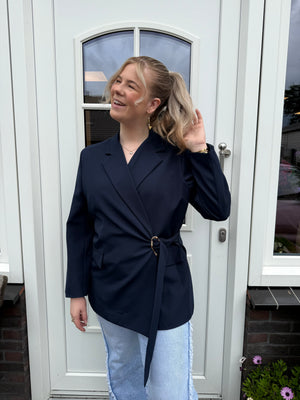 Diva blazer - Donkerblauw