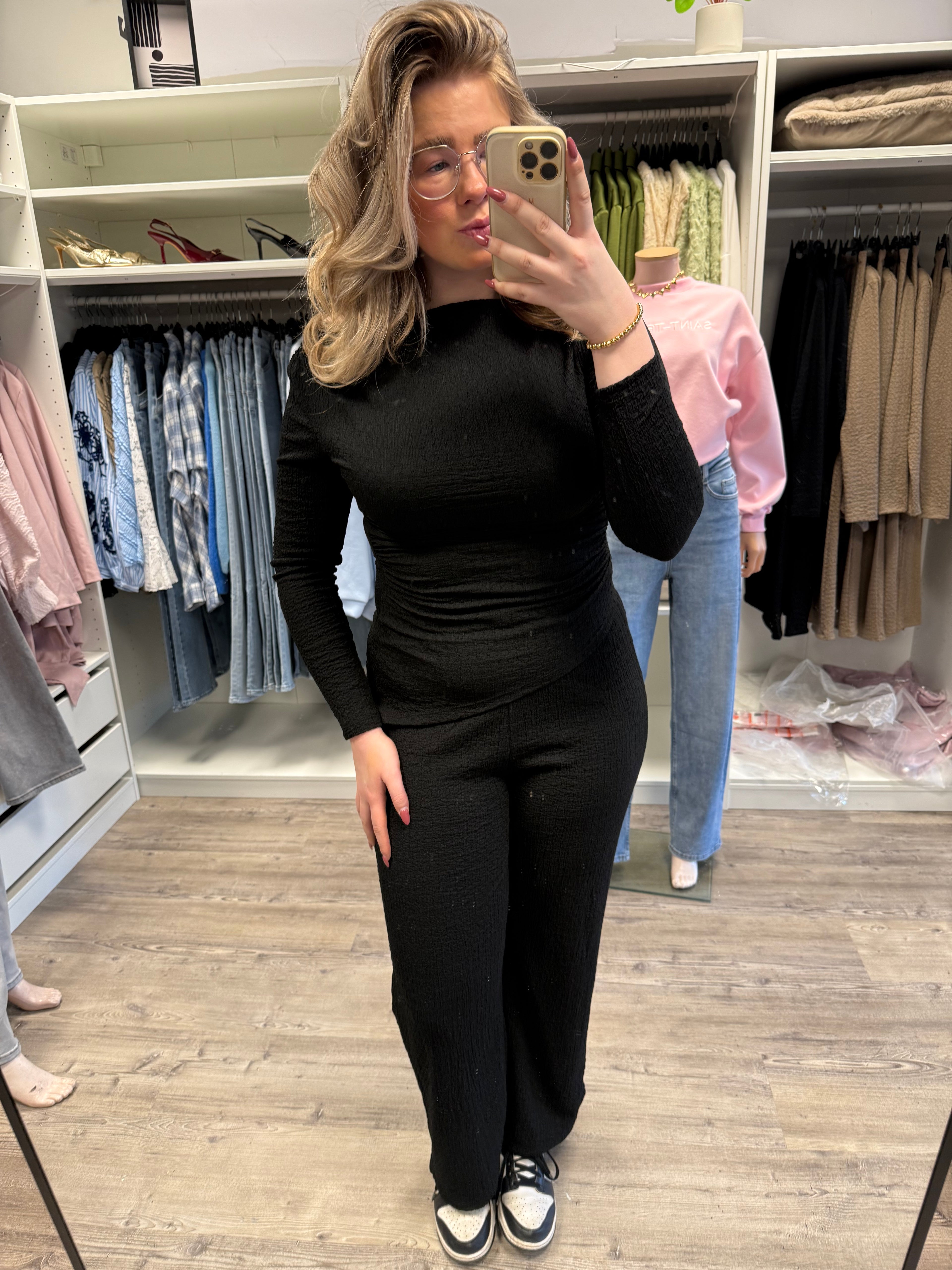 Two piece set - Zwart