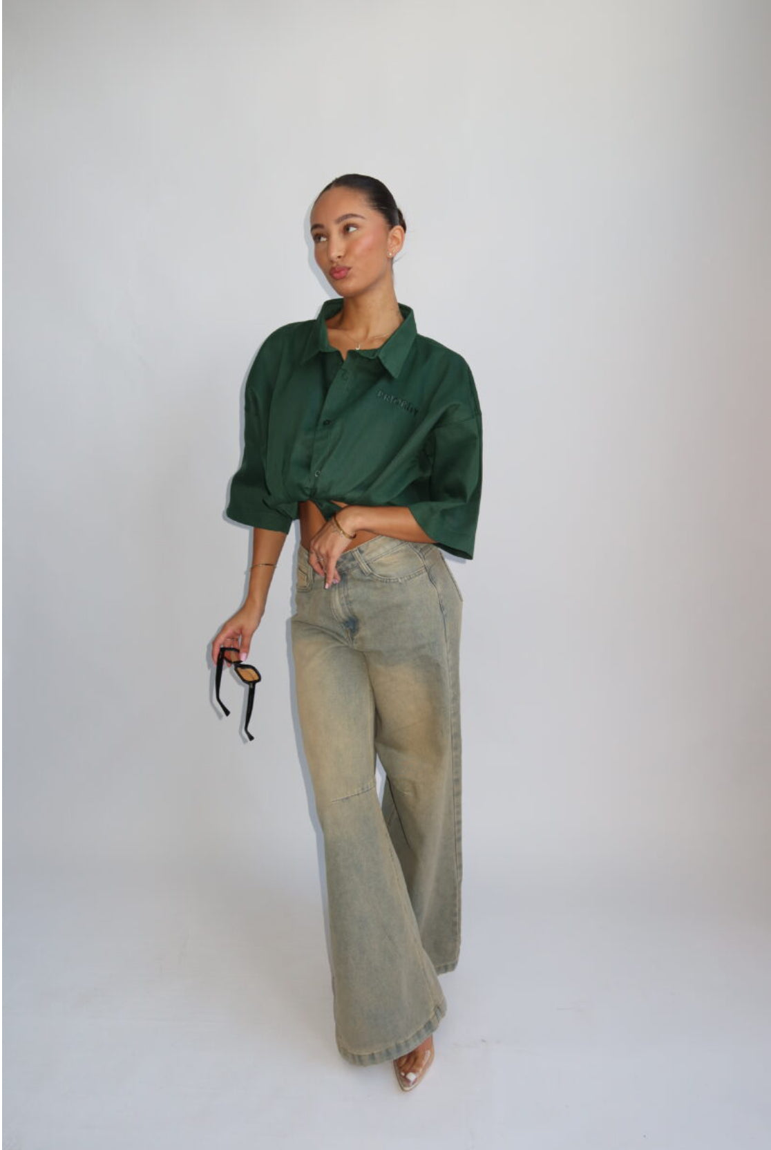 Jimmy Blouse - Green