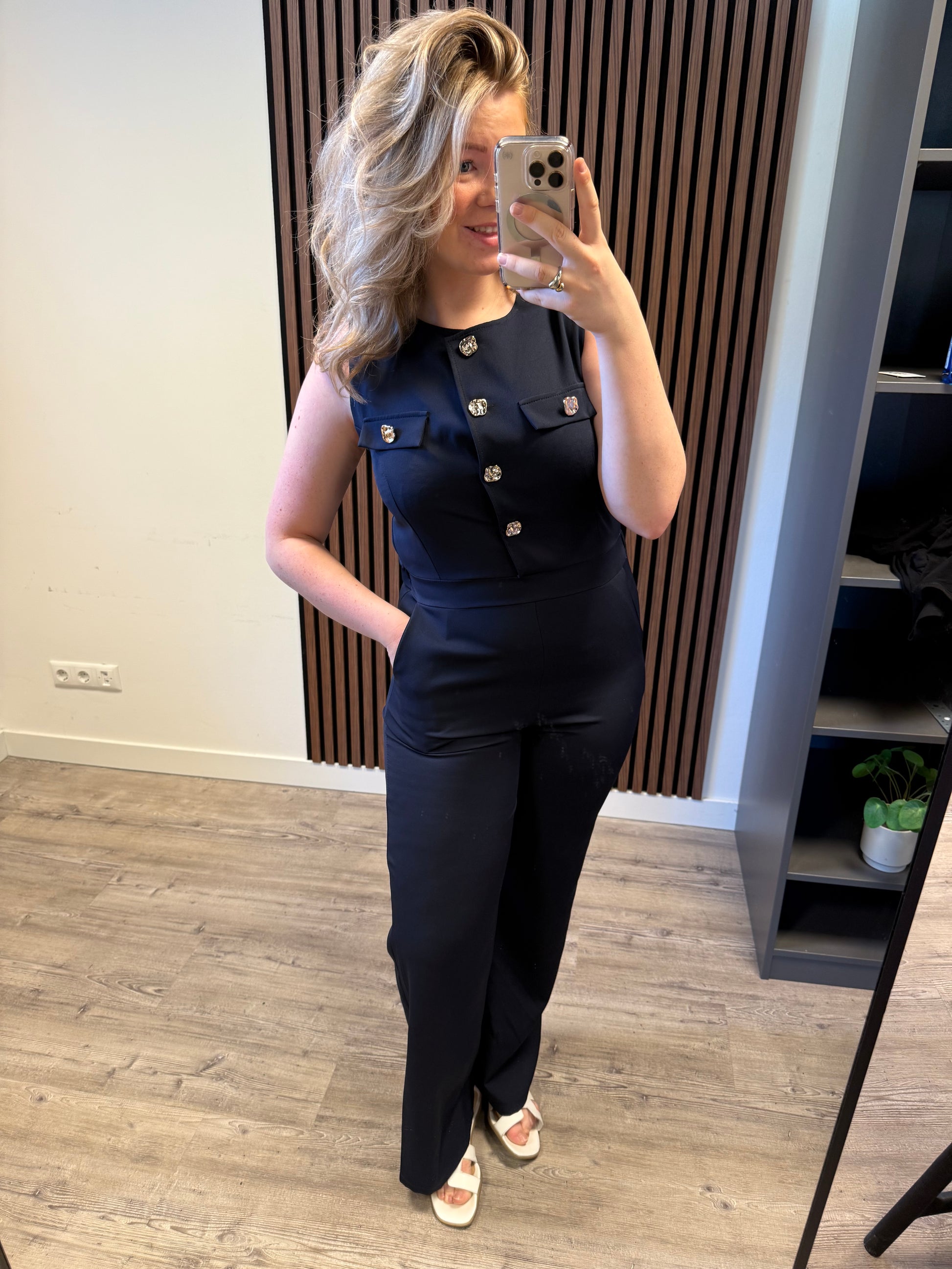 Jumpsuit - Navy
