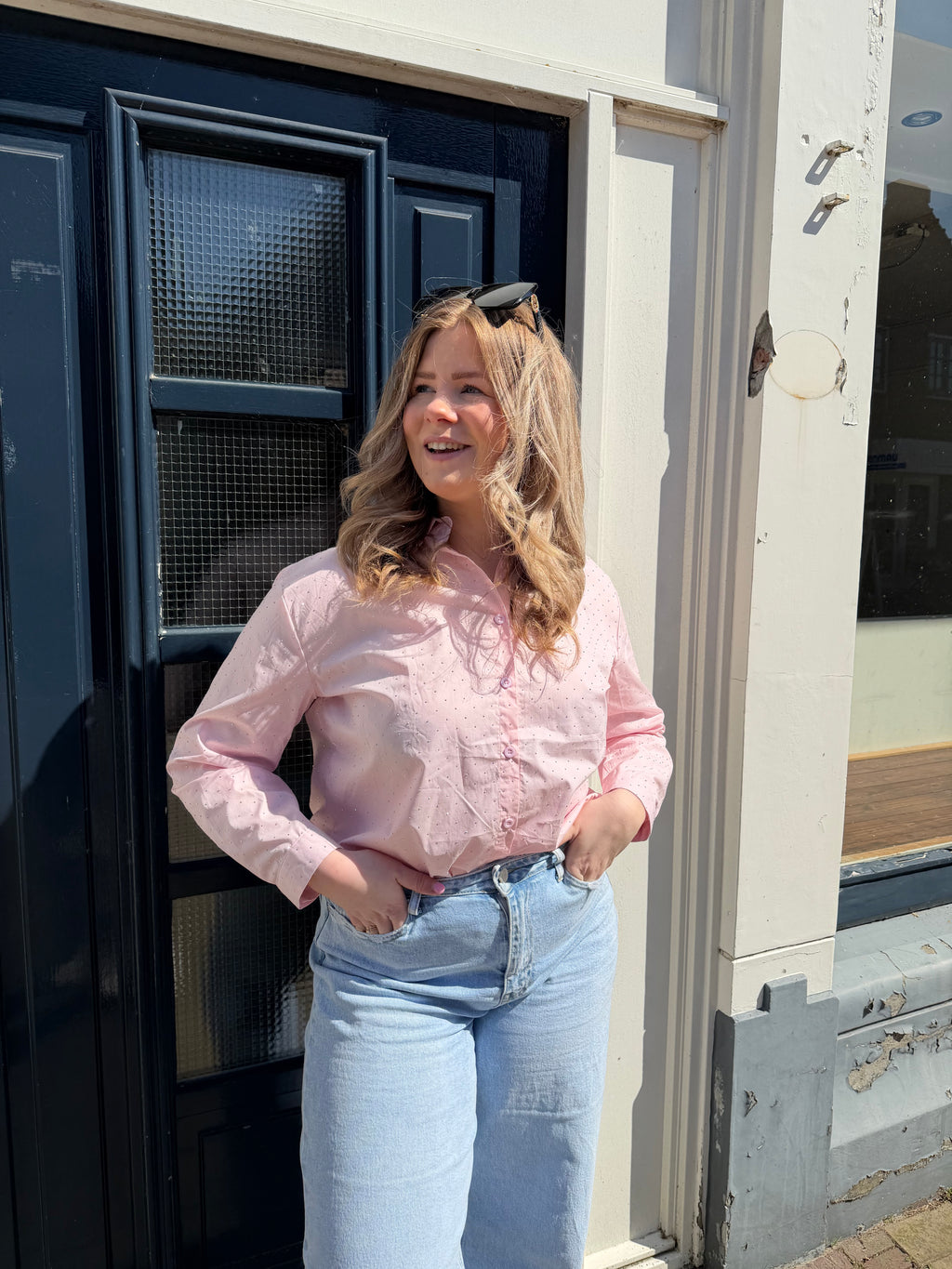 Glamour Blouse - Roze