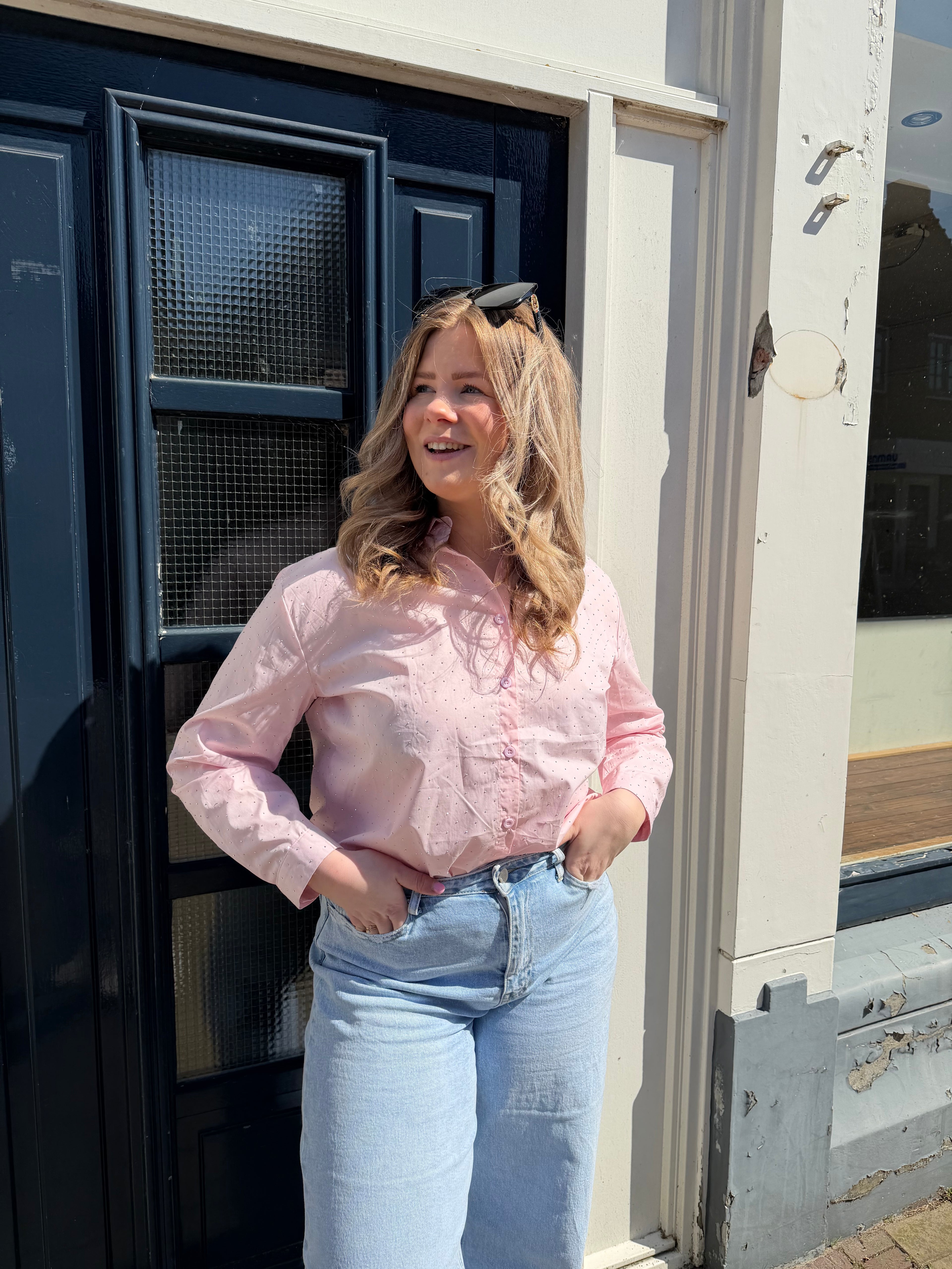 Glamour Blouse - Roze