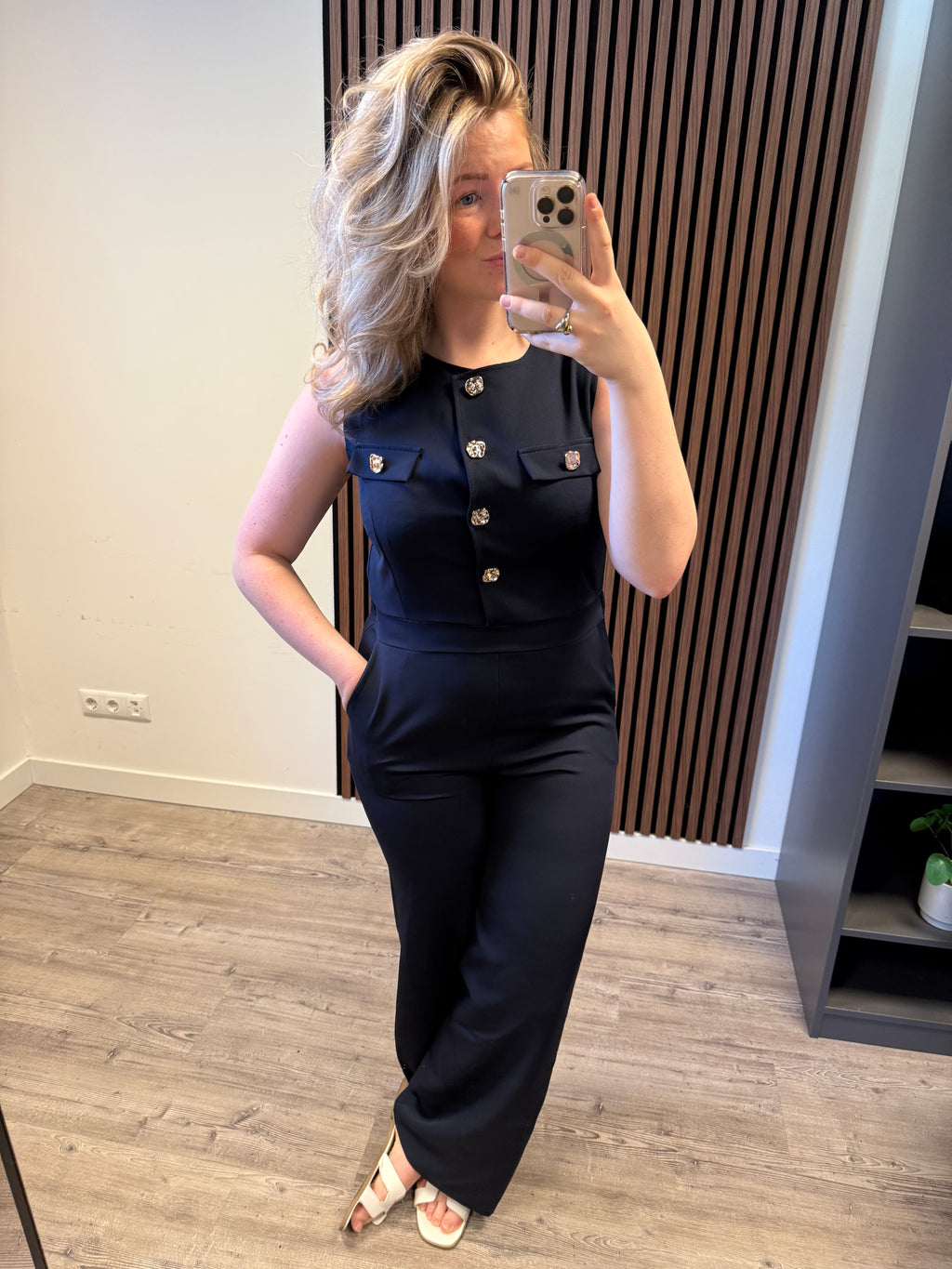 Jumpsuit - Navy