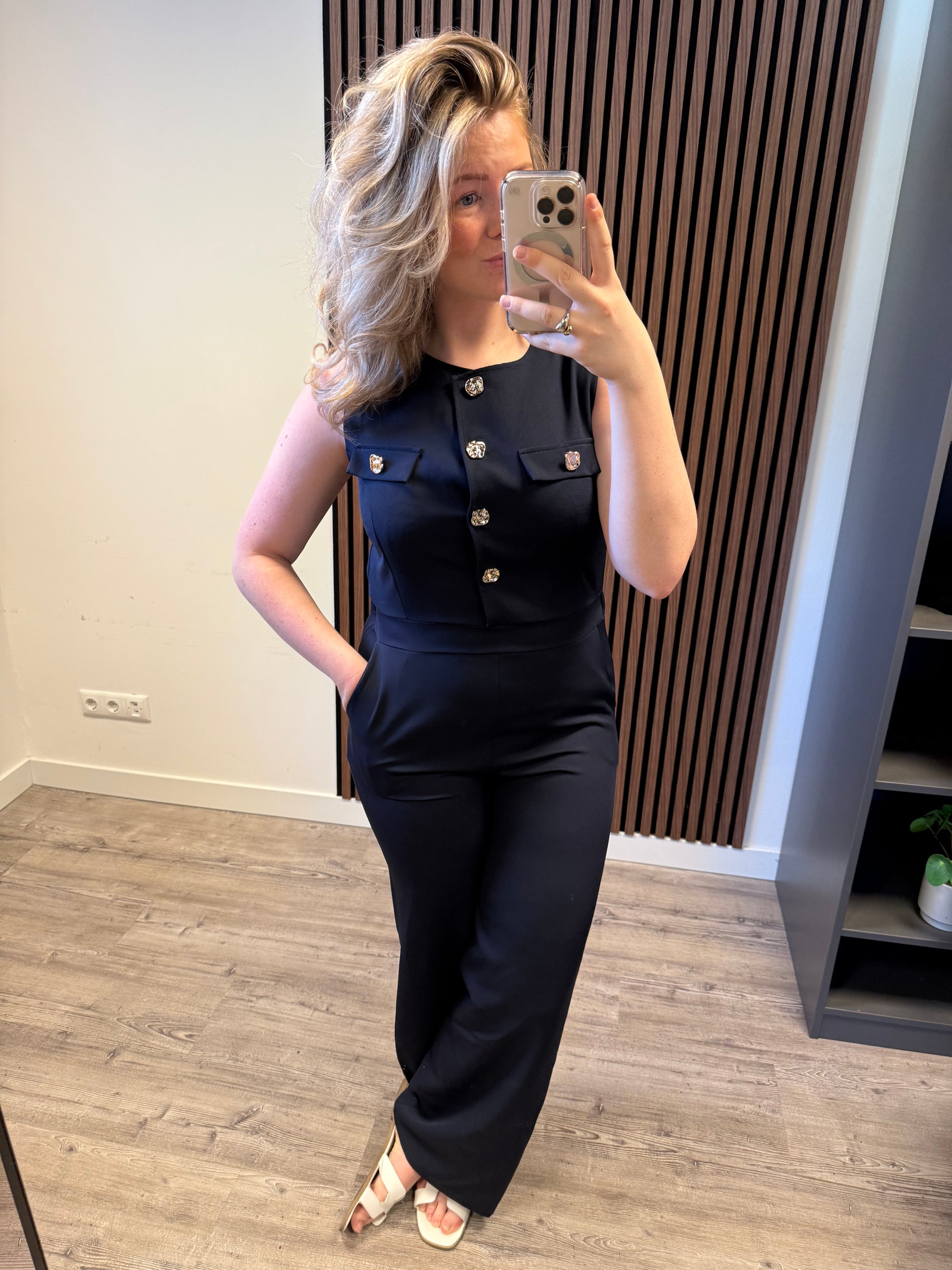 Jumpsuit - Navy