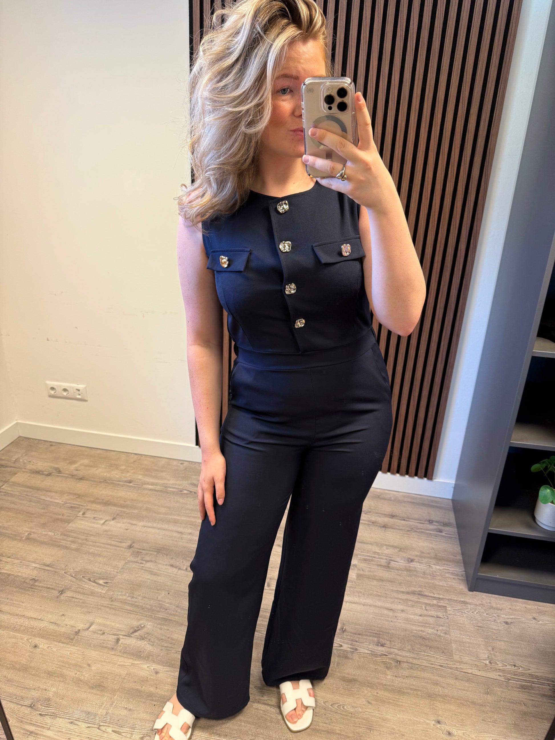 Jumpsuit - Navy