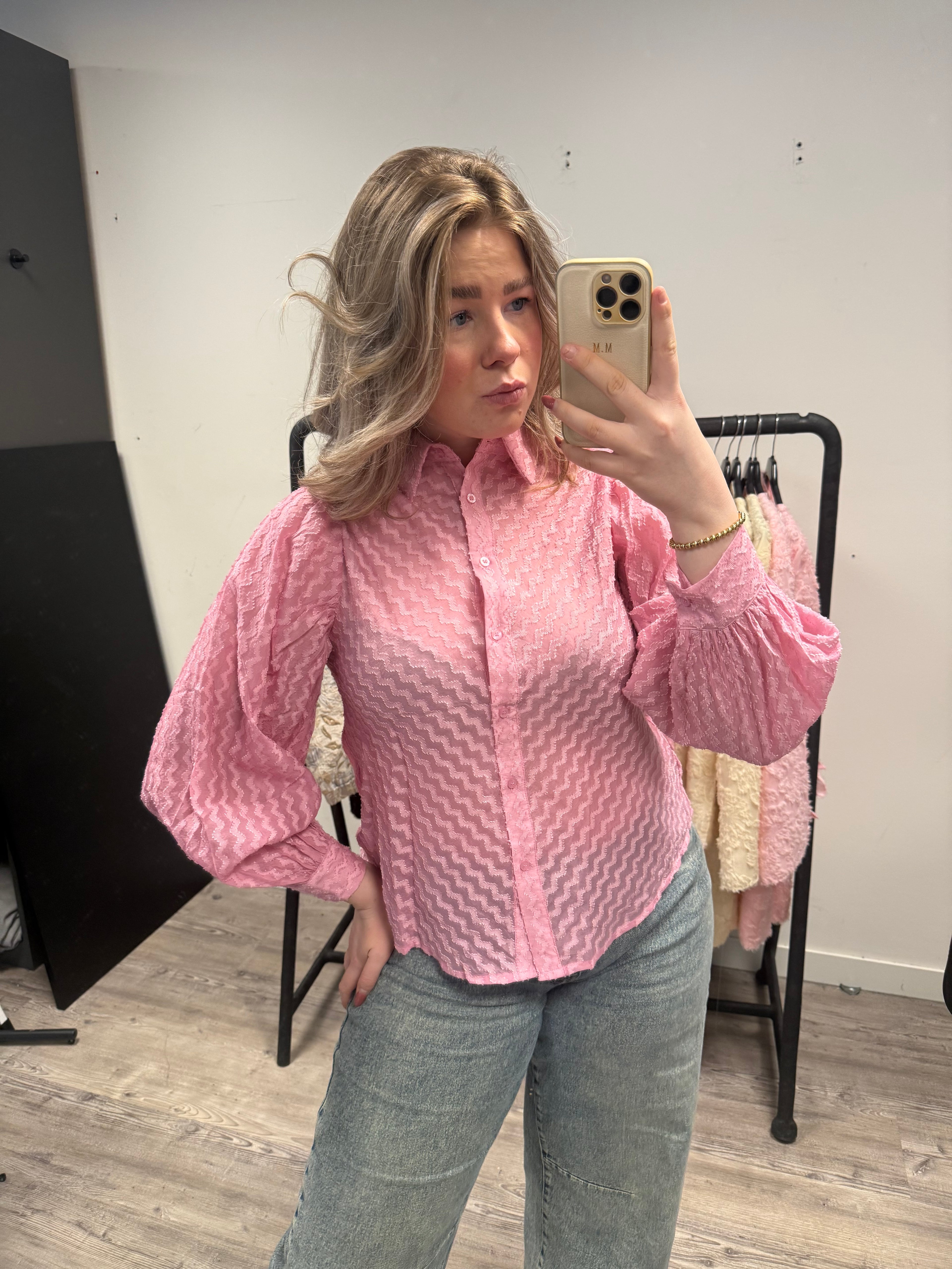Blouse - roze