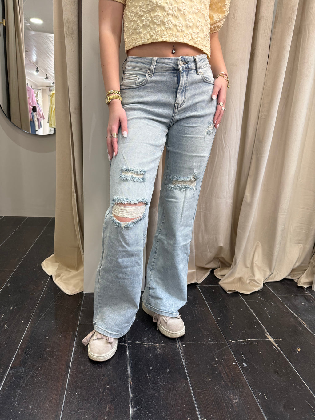 Laulia Jeans - Ripped MEGA STRETCH