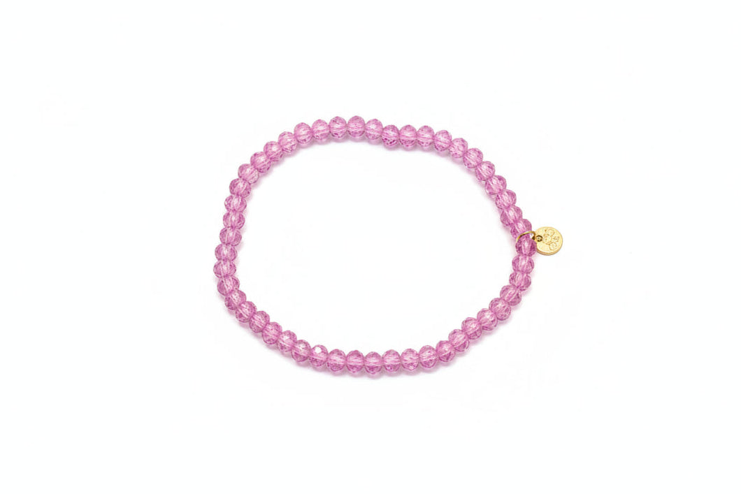 DAY & EVE - Kralen armband Licht roze 184