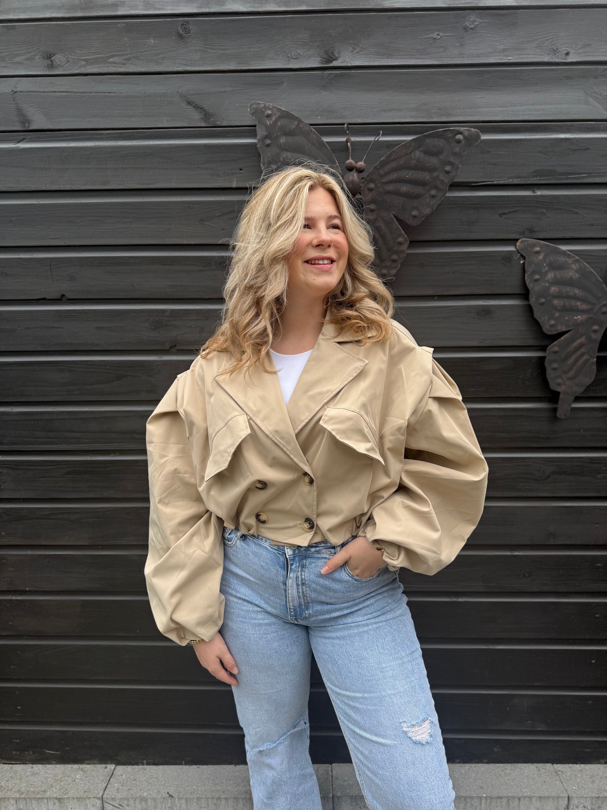Autumn jacket - Beige