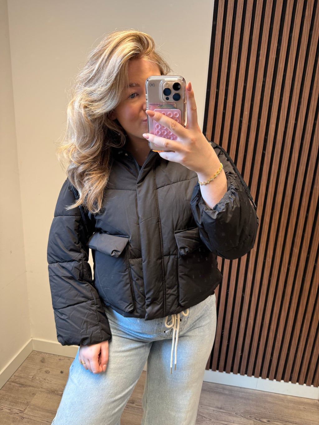 Puffer Winterjas - Zwart