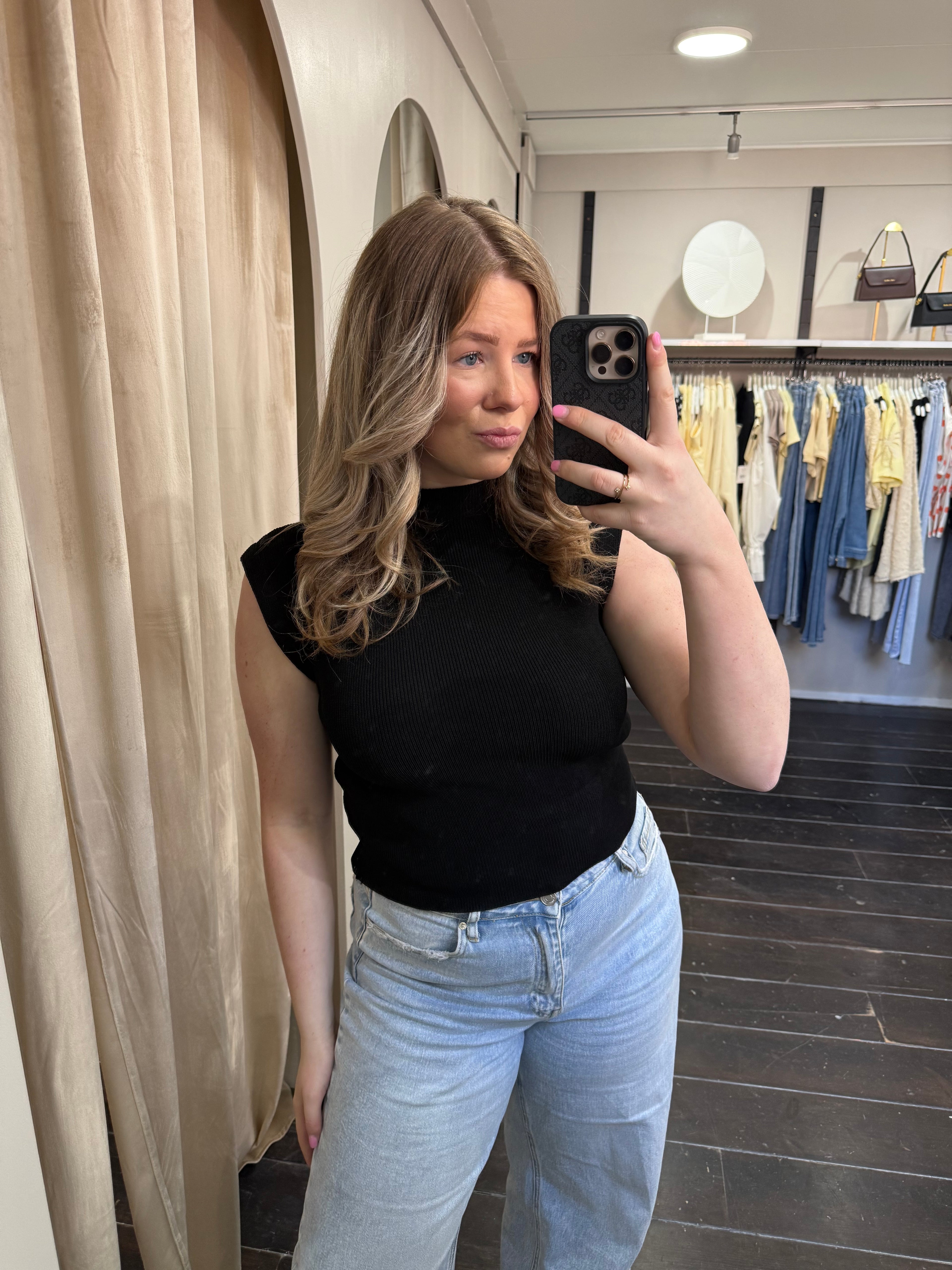 Spencer top - Zwart