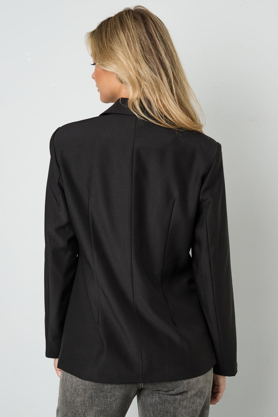 Getailleerde Blazer - Zwart