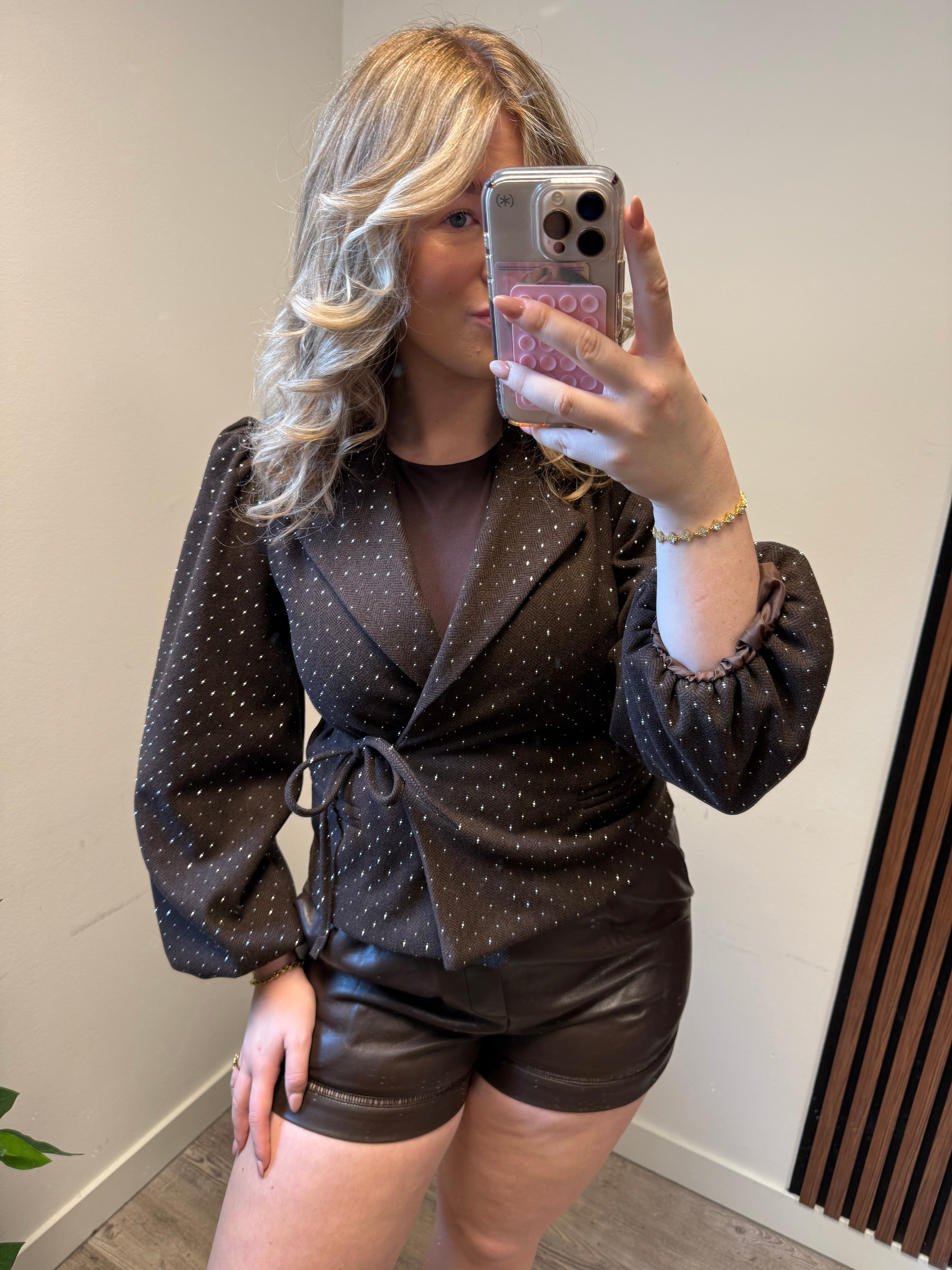 Diamond Blazer - Bruin