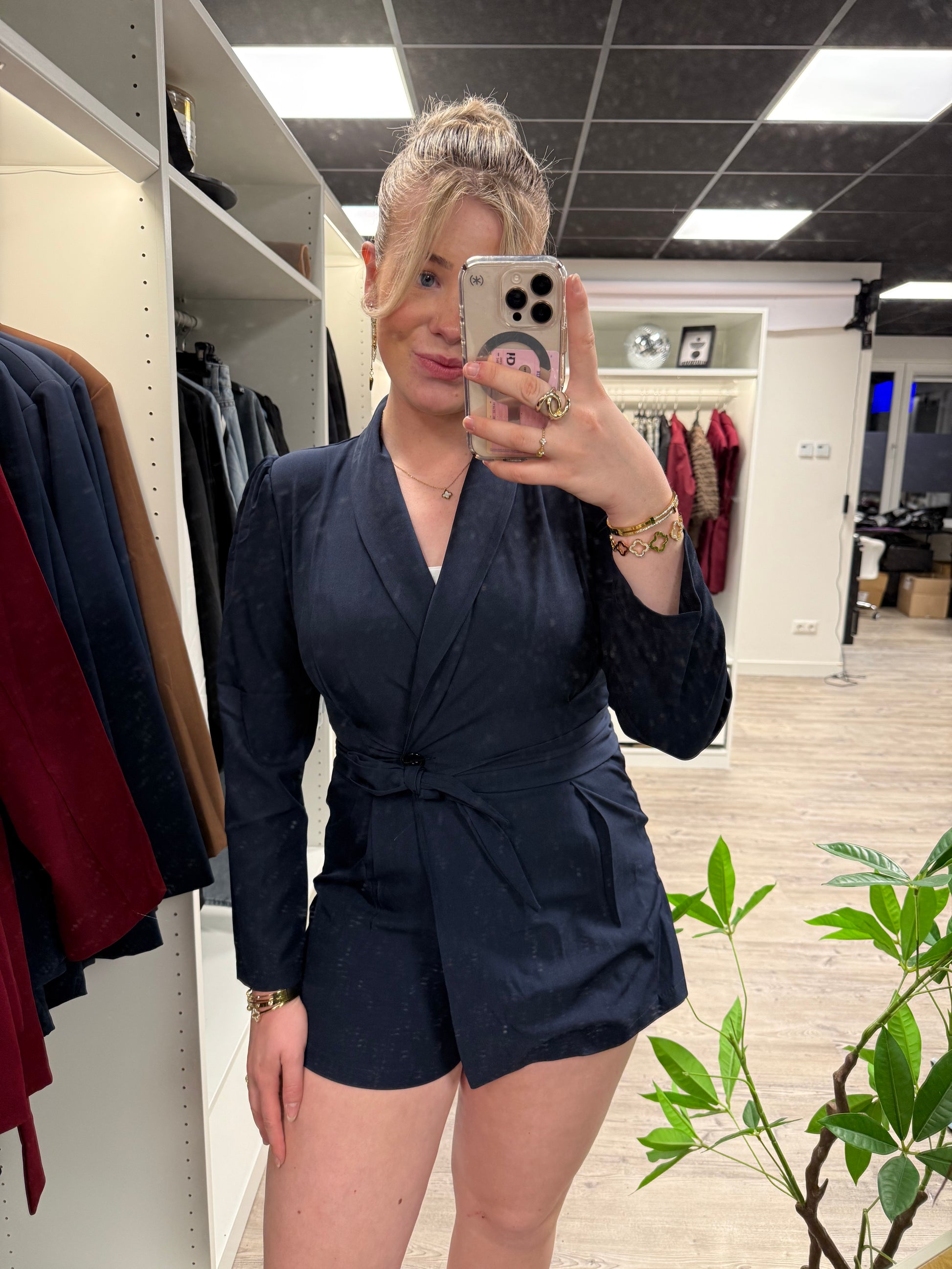 Playsuit - Navy