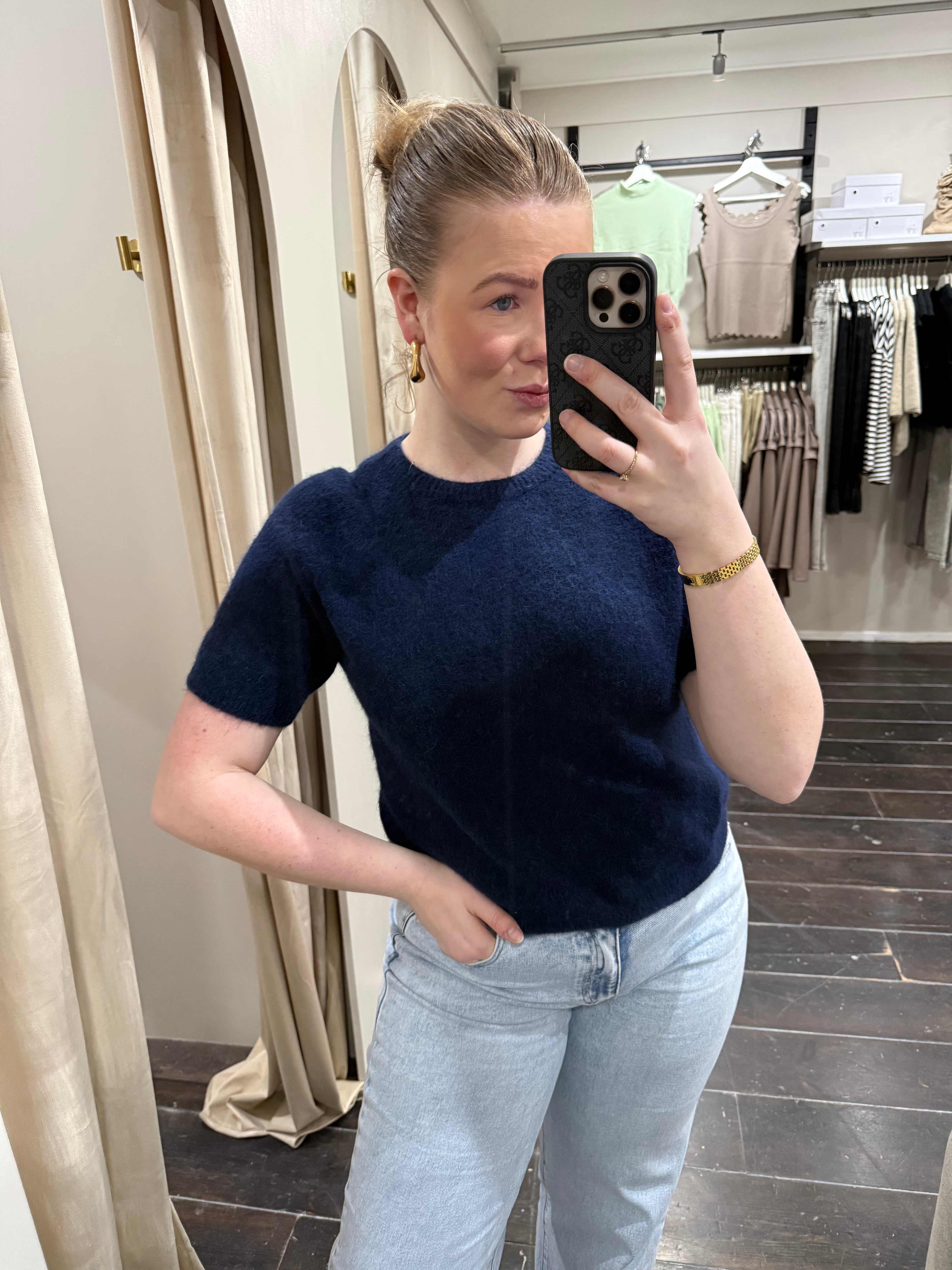 Alpaca truitje - Navy