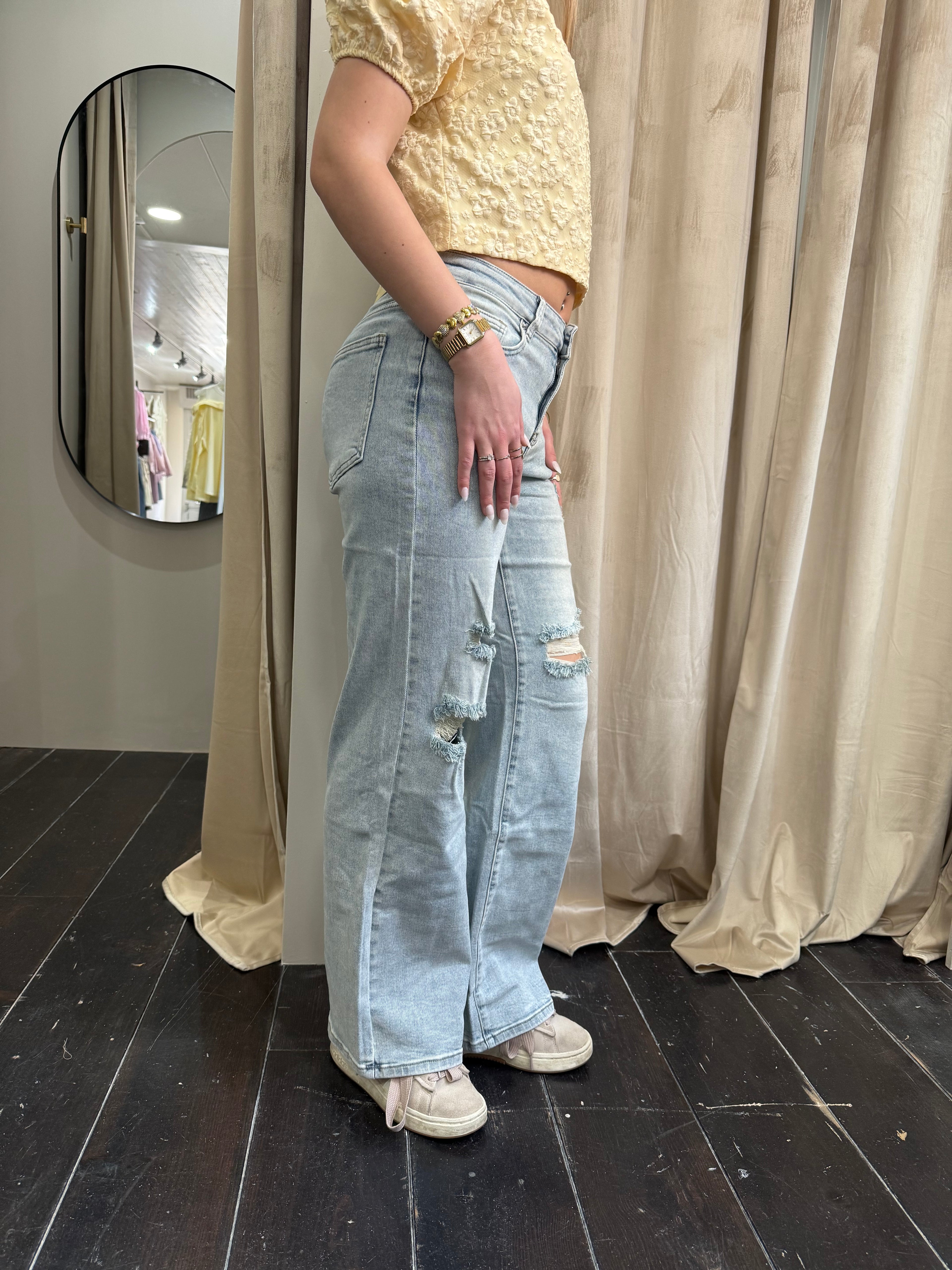 Laulia Jeans - Ripped MEGA STRETCH