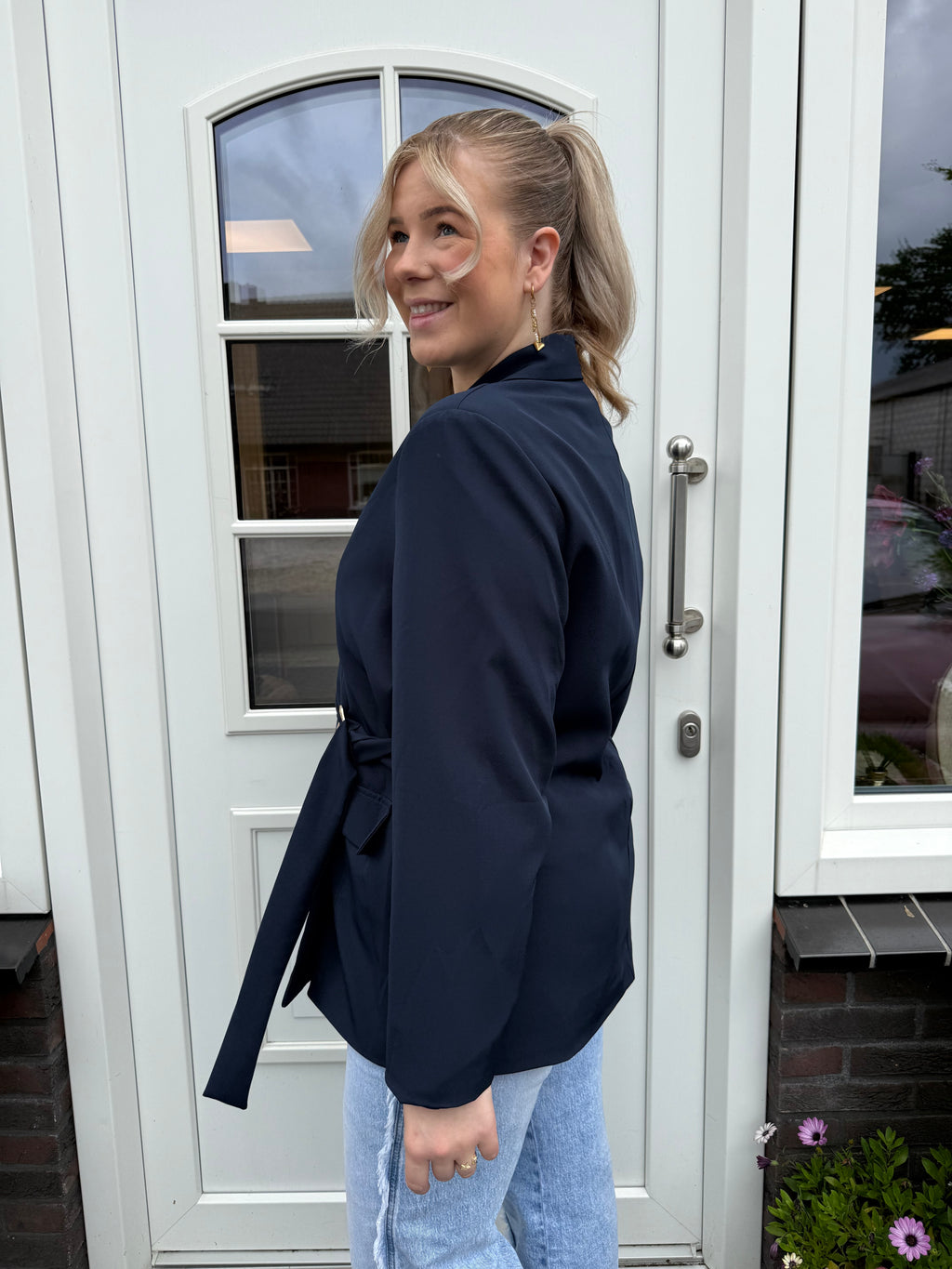 Diva blazer - Donkerblauw