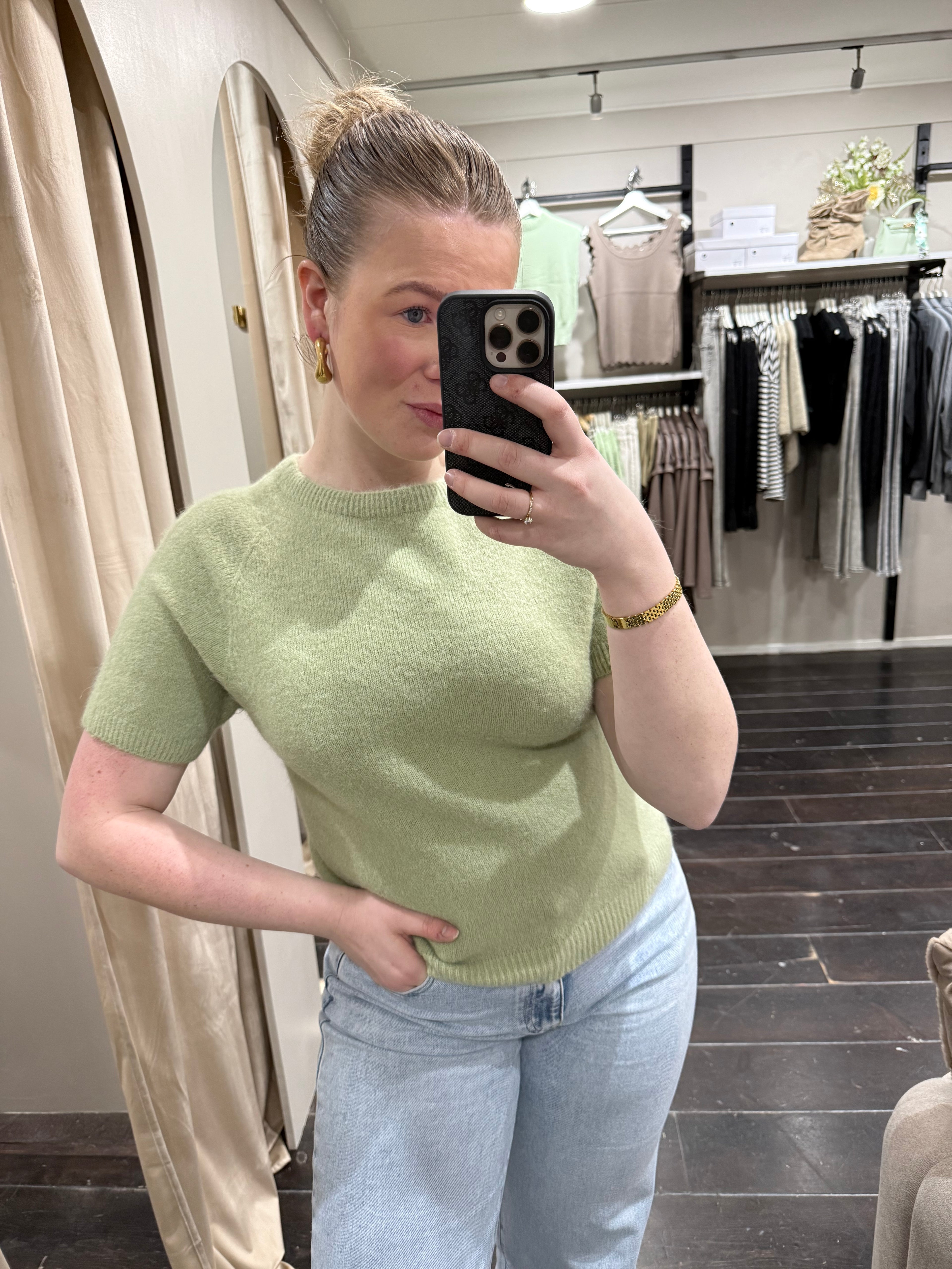 Alpaca truitje - Groen