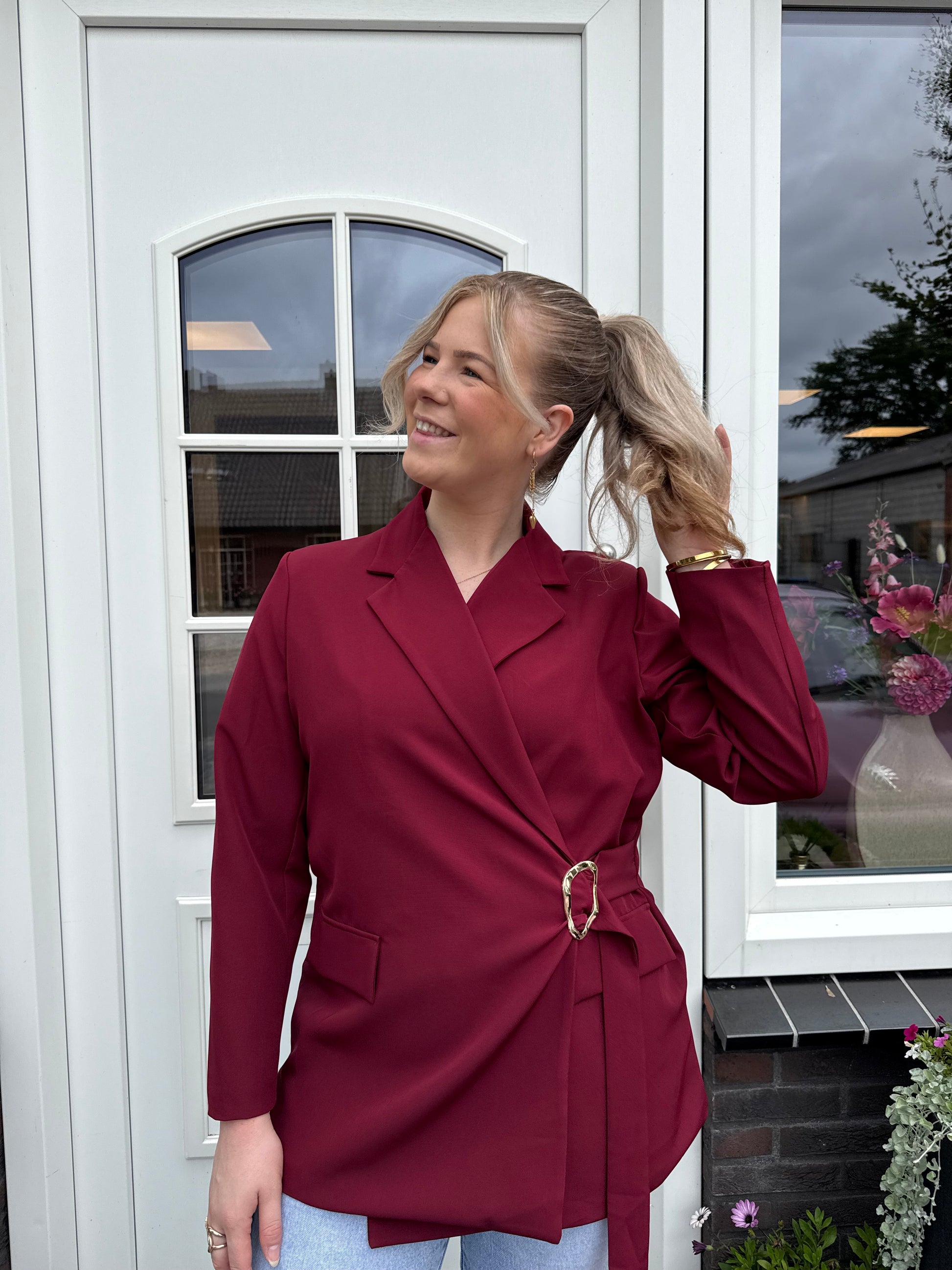 Diva blazer - Bordeaux