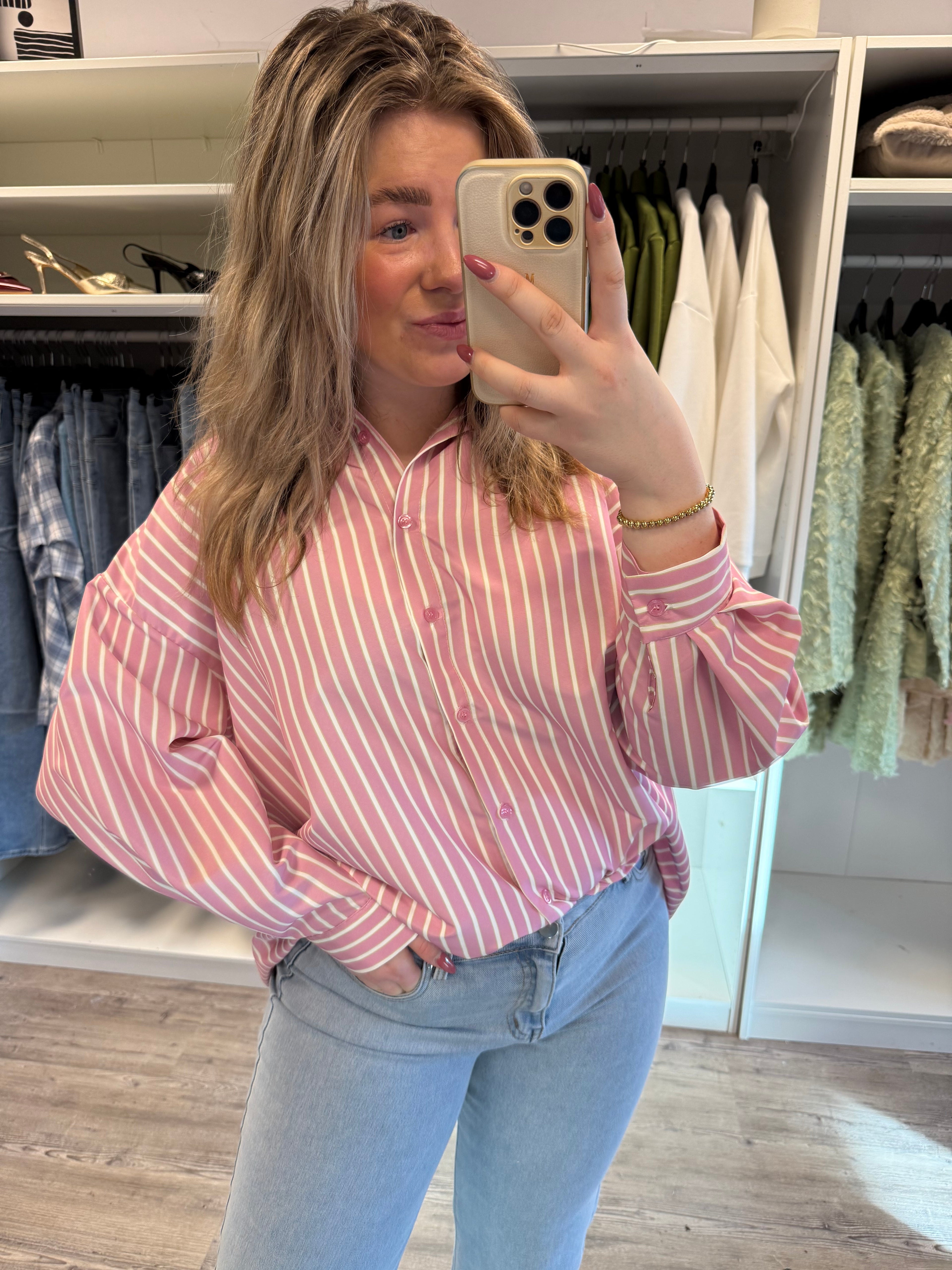 Oversized Blouse - Roze