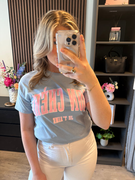 Mon Chéri T-shirt Blauw