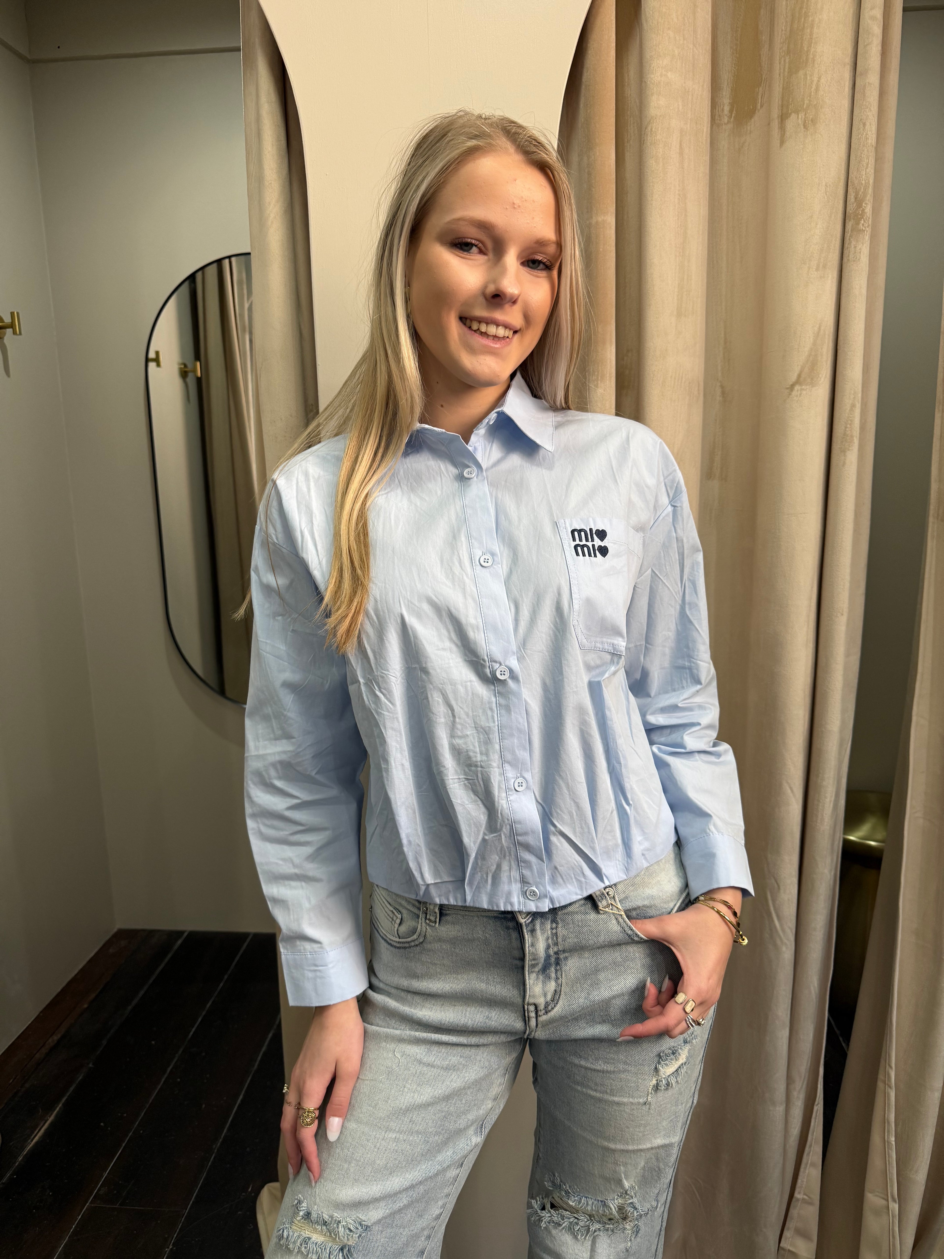 Miu Miu Blouse - Blauw