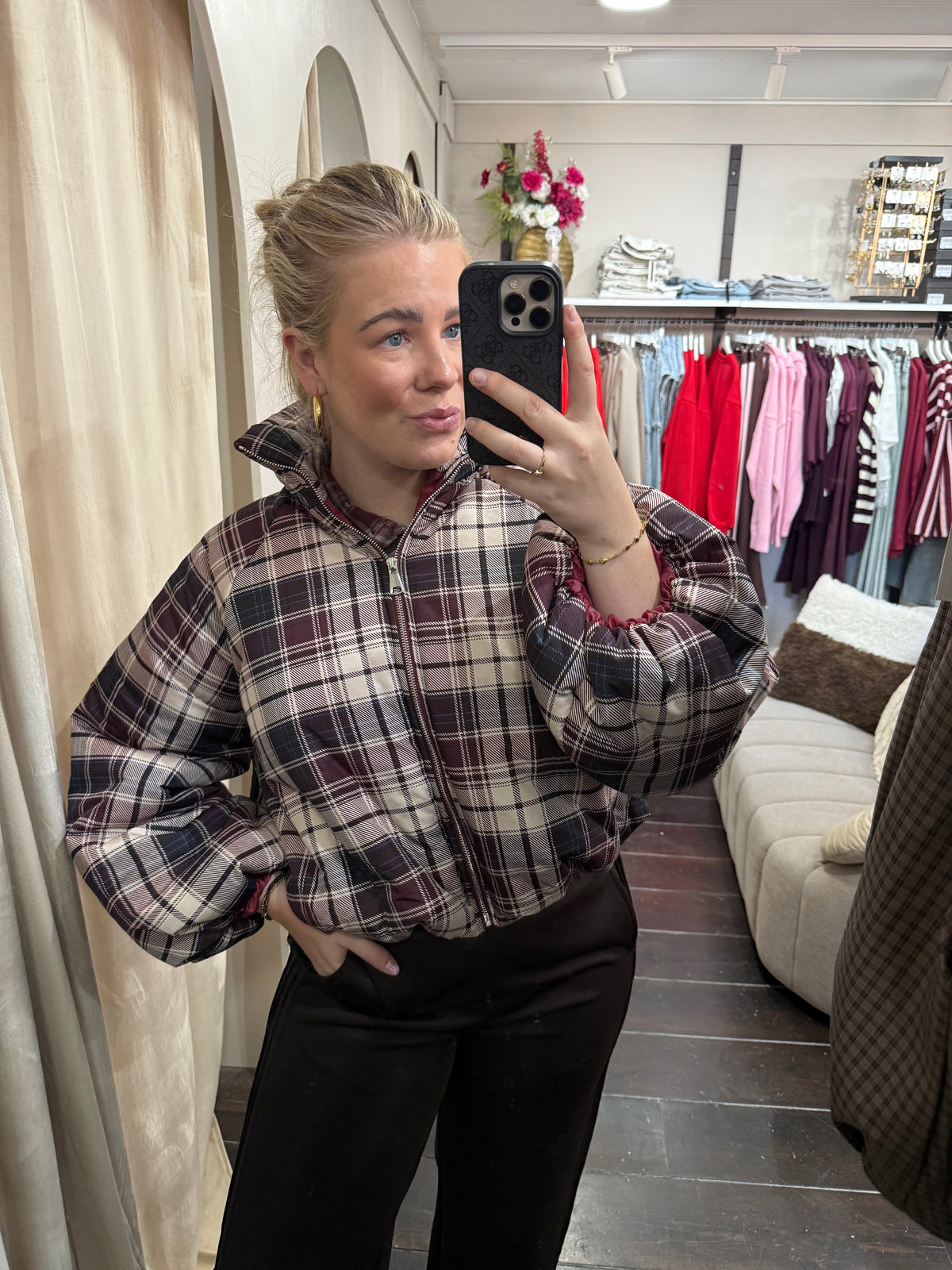 Ruitjes jacket