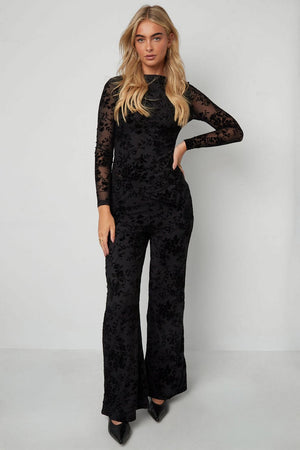 Lace Pants - Zwart