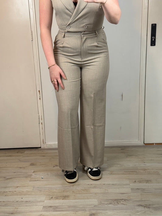 Pantalon Noé Taupe