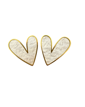 Big hearts - Goud