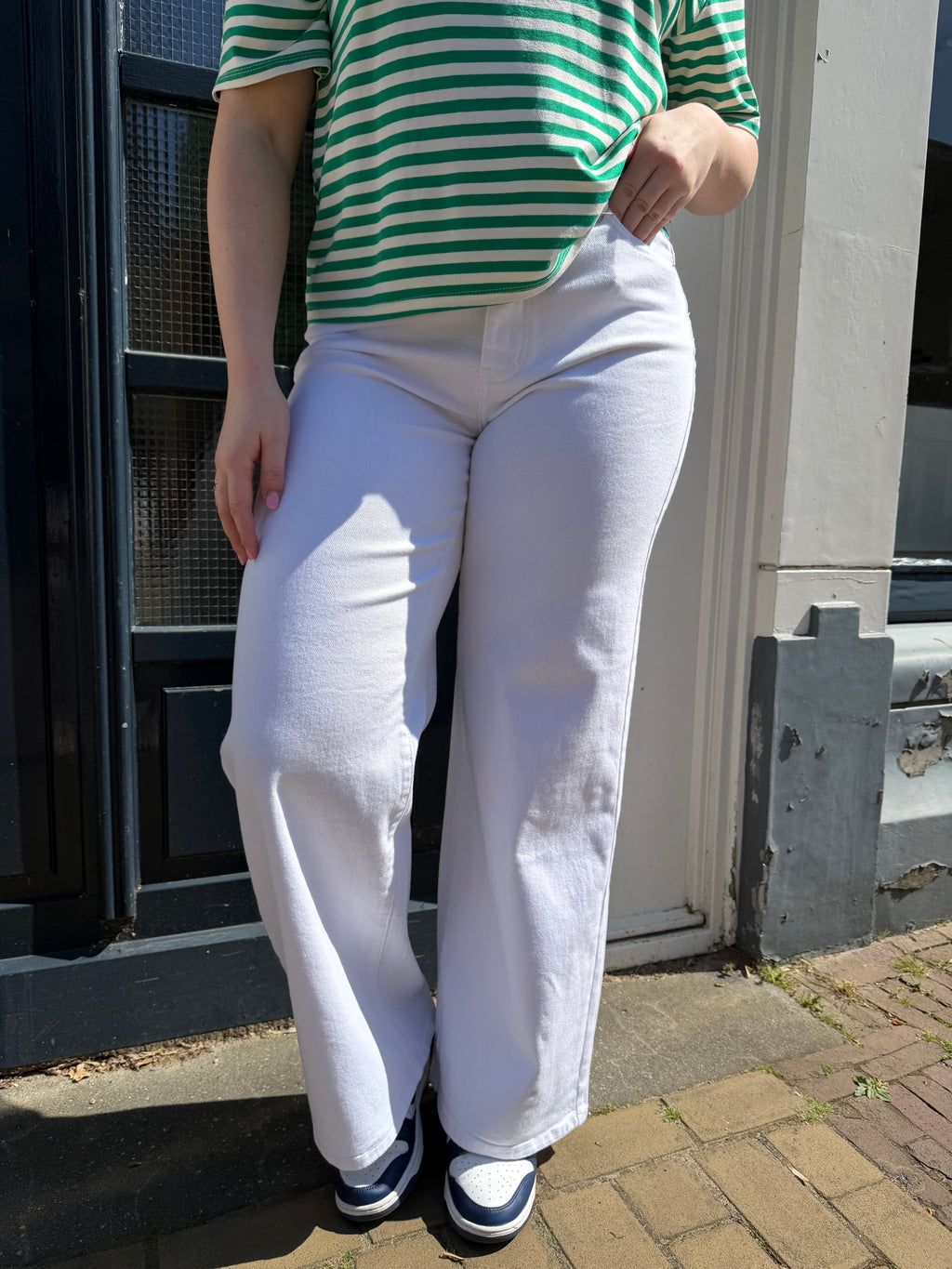 Laulia - Wide leg Wit