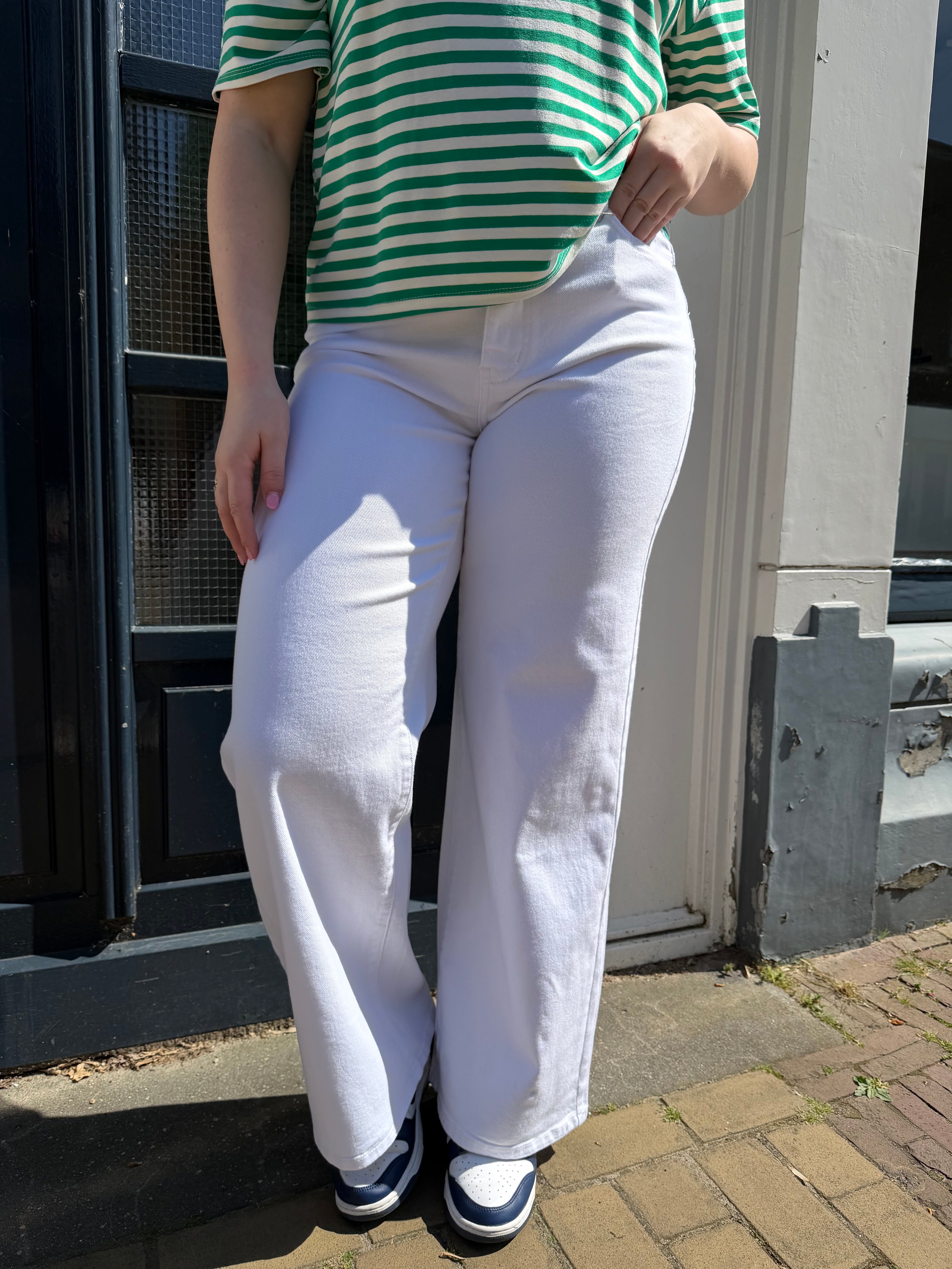 Laulia - Wide leg Wit