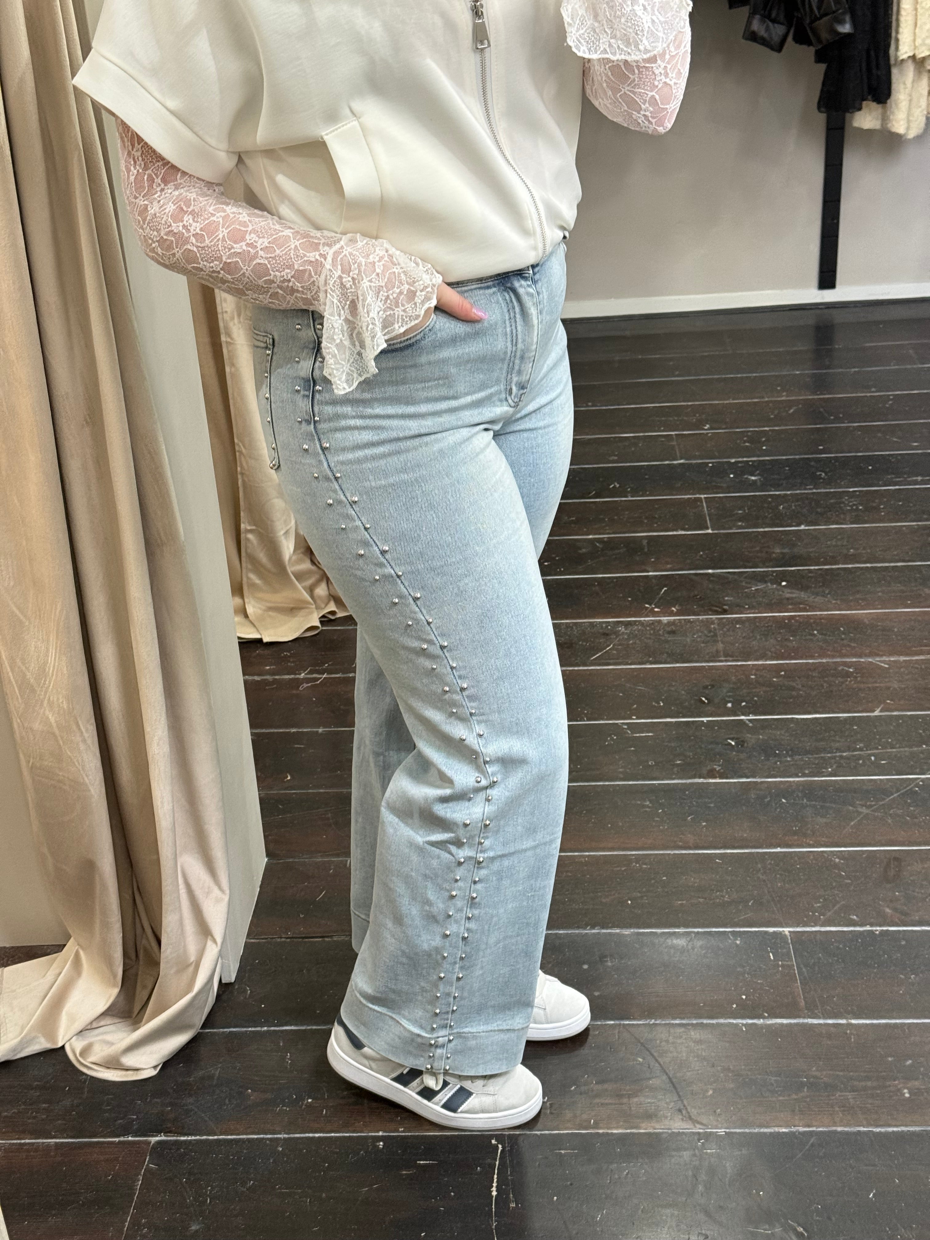 Studs jeans - Mega stretch