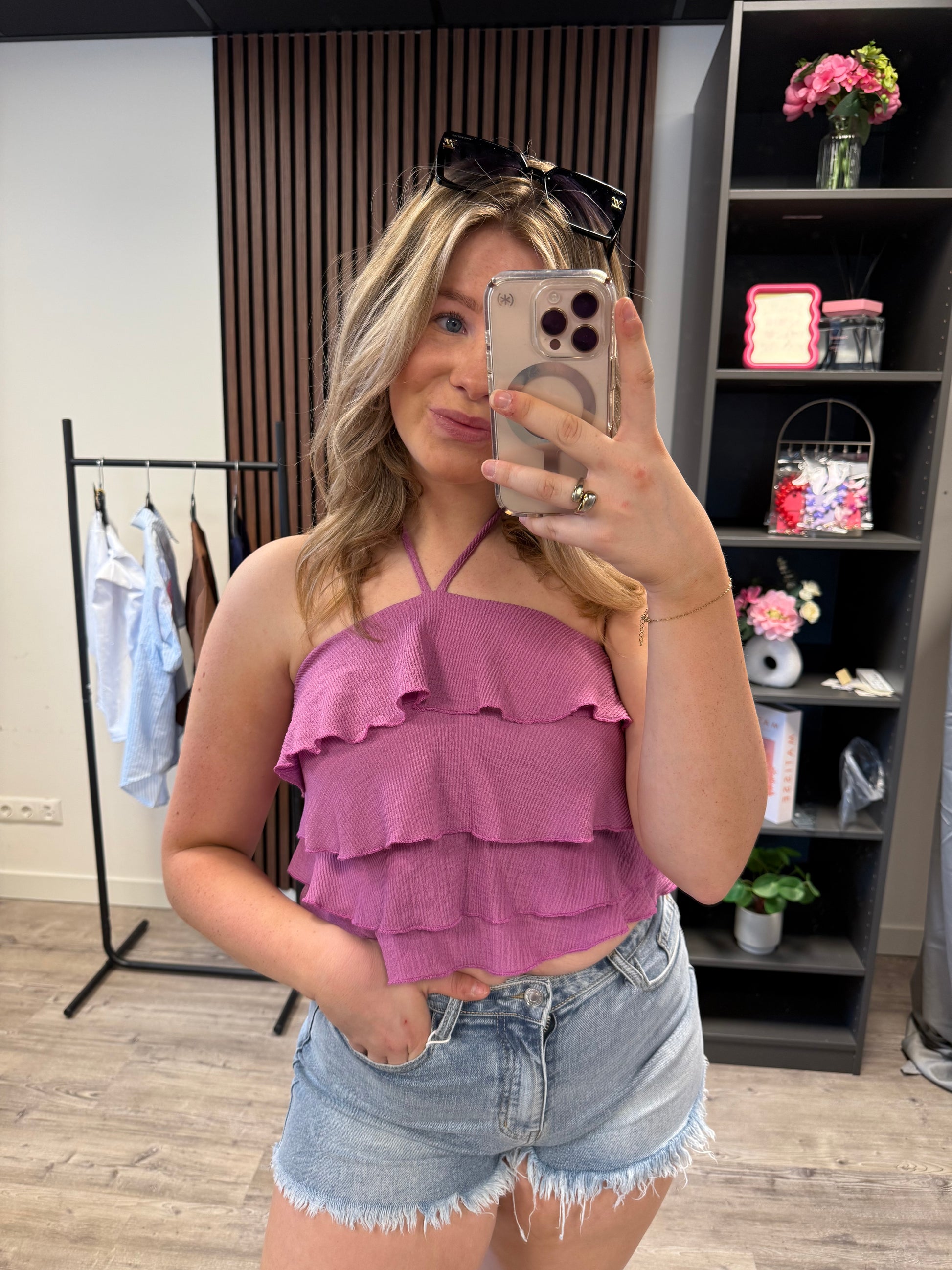 Lucy top - paars