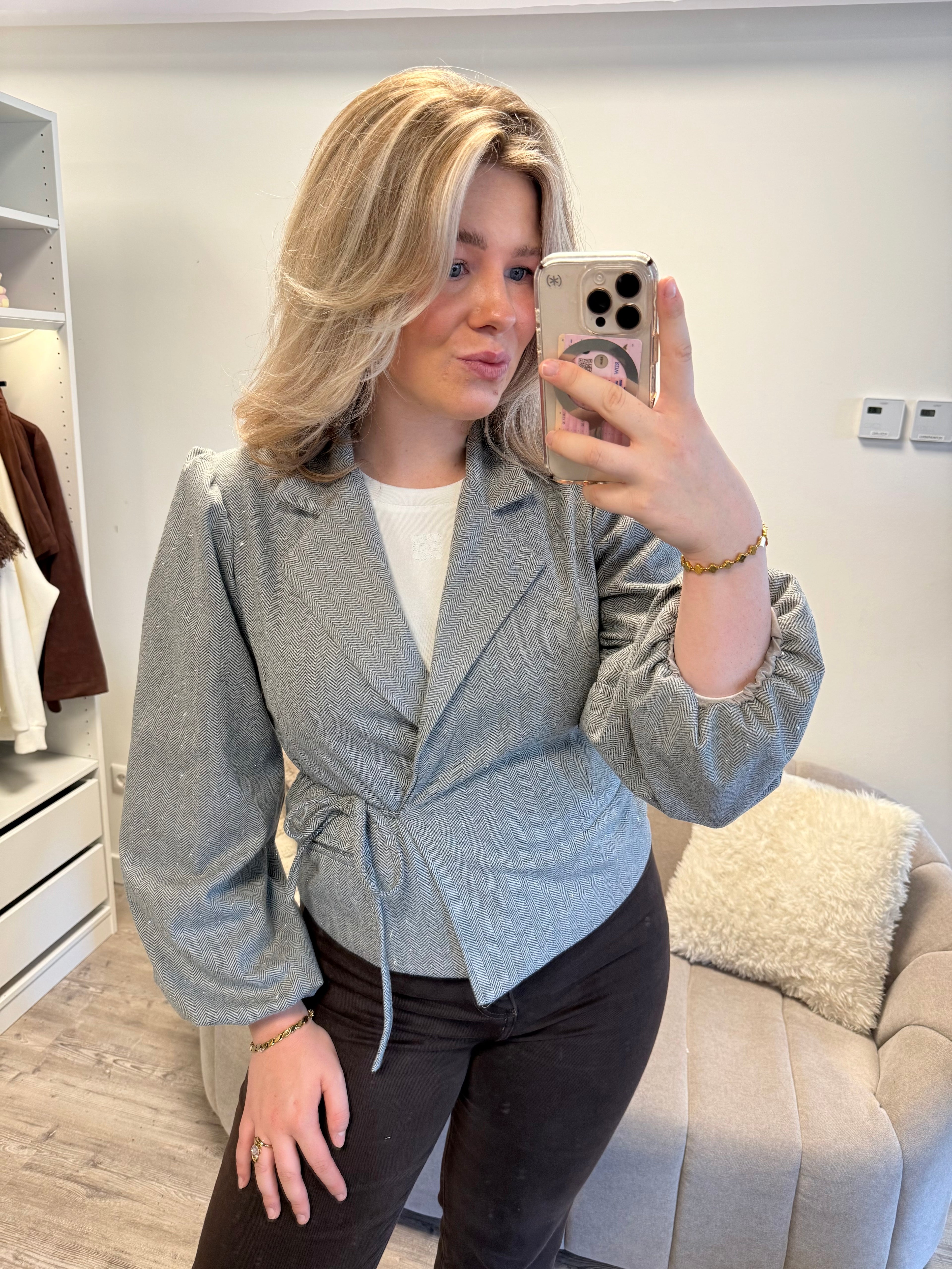 Diamond Blazer - Grijs