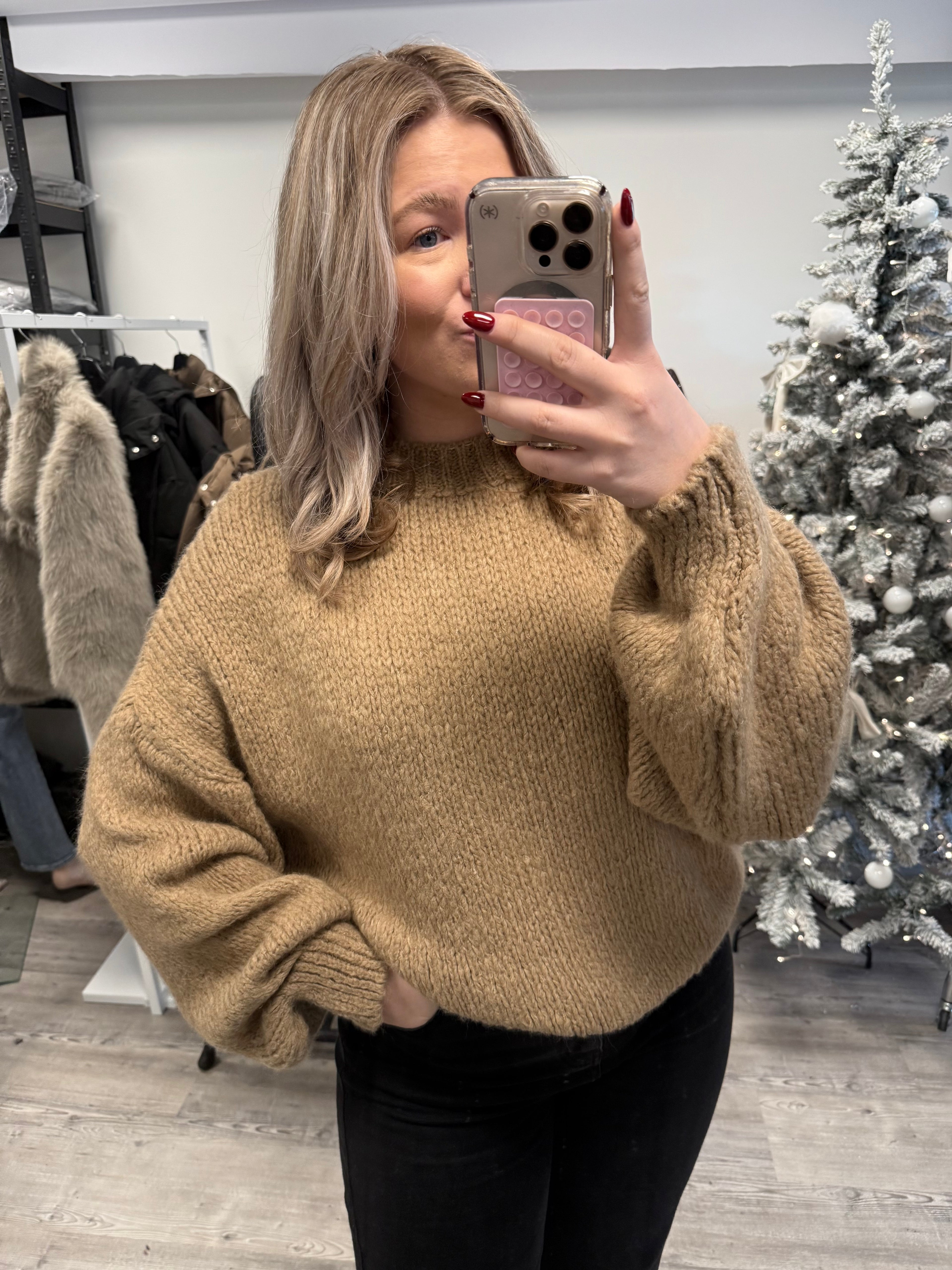 Zara Knits - Camel
