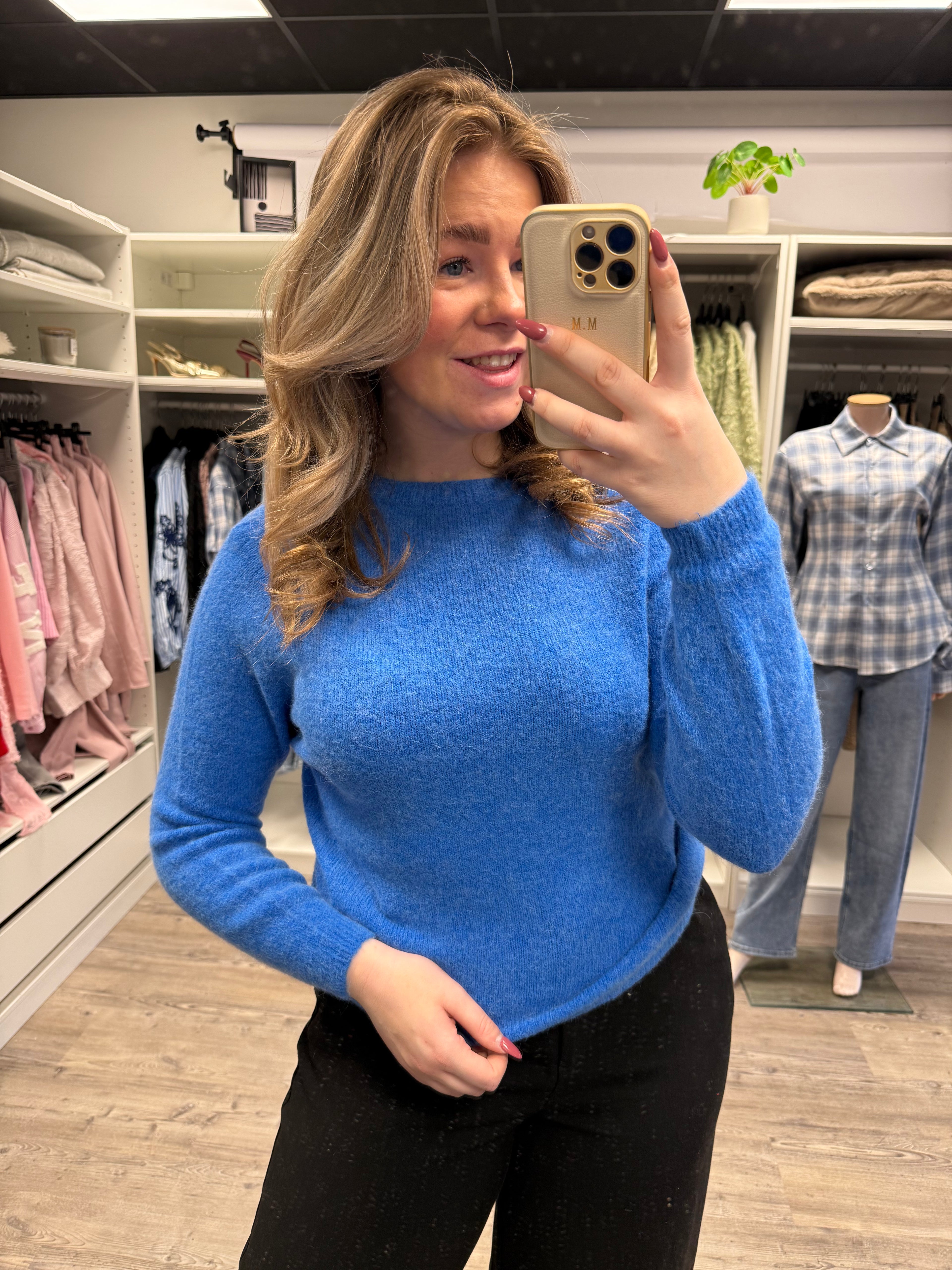 Alpaca truitje - Kobalt