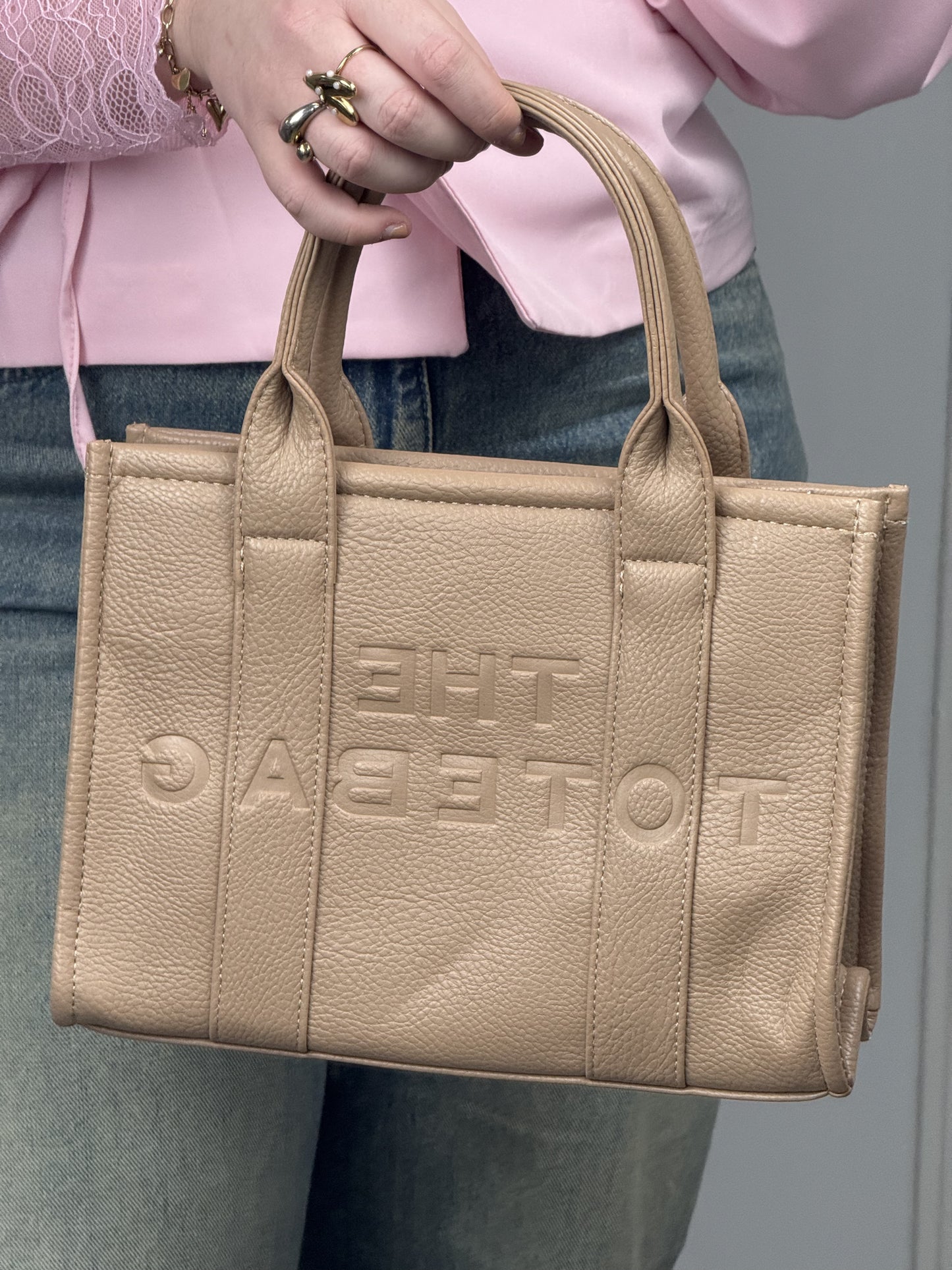 Medium bag taupe